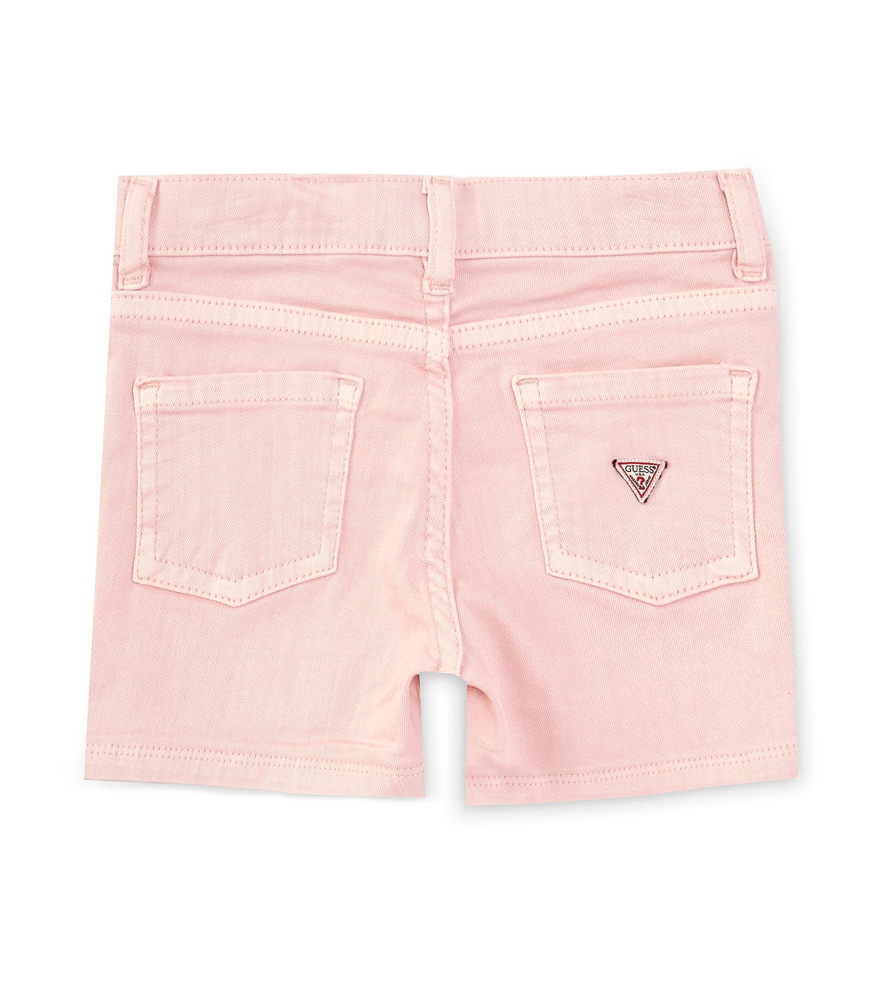 Guess Little Girls 2T-7 Stretch Bull Denim Shorts