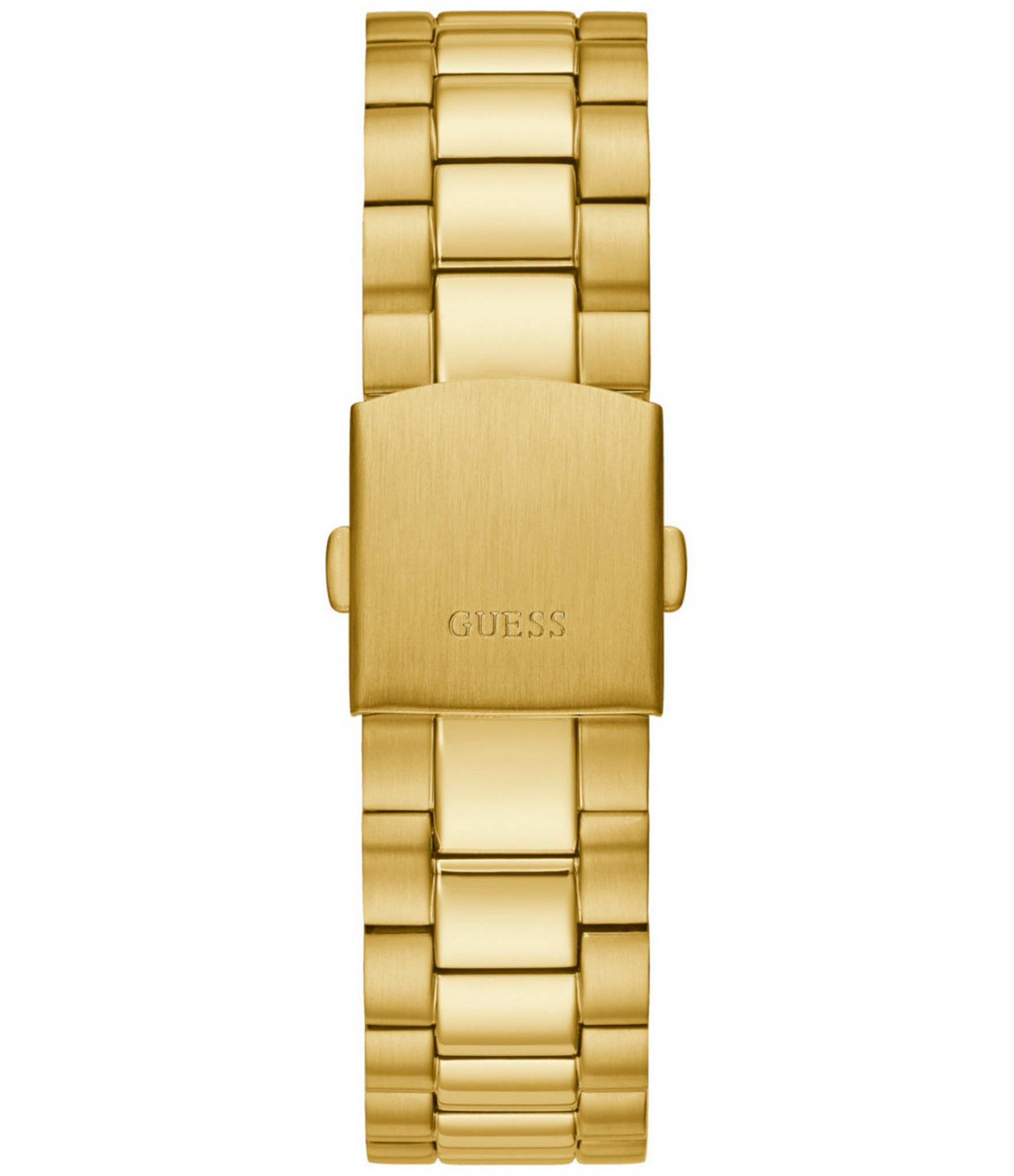 Guess Men's Gold-Tone Stainless Steel Day/Date Watch