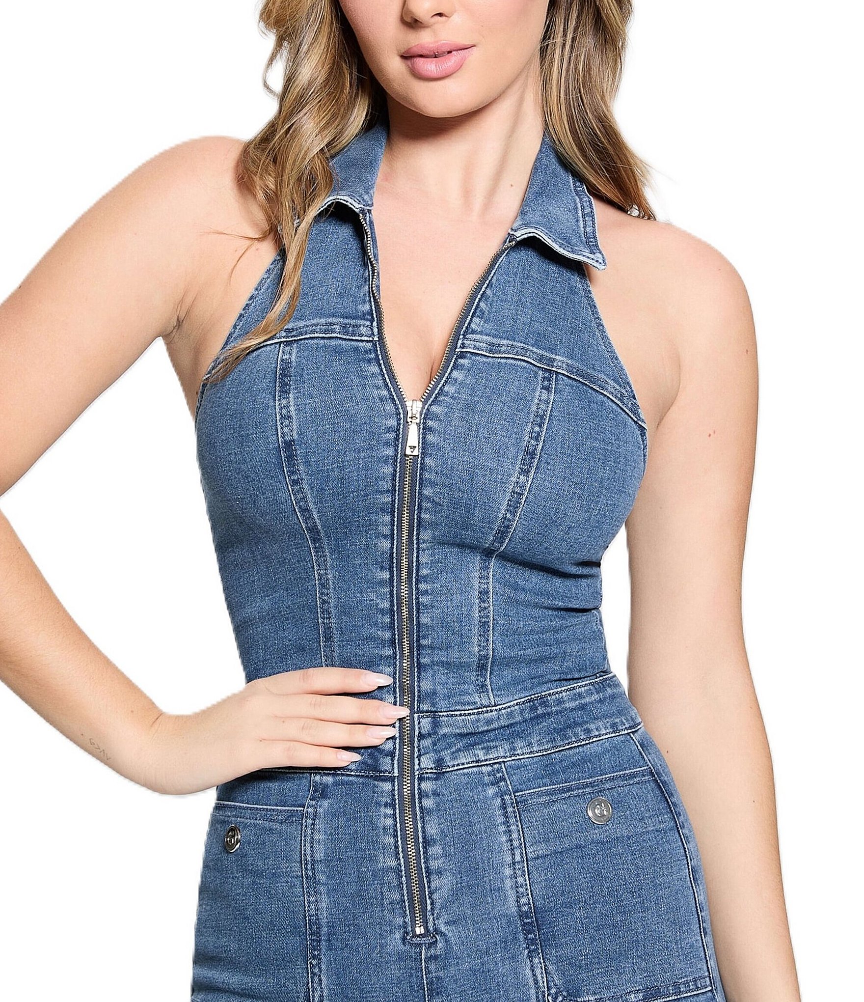 Guess Mia Halter Jumpsuit