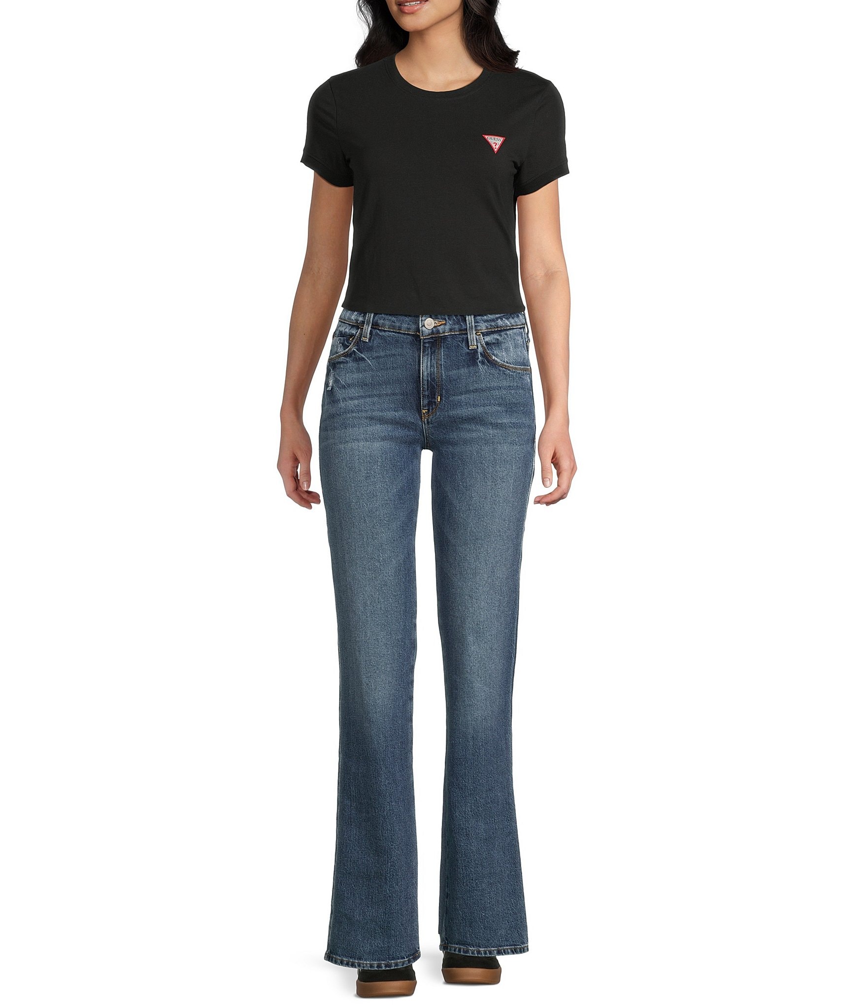 Guess Mini Triangle Short Sleeve T-Shirt