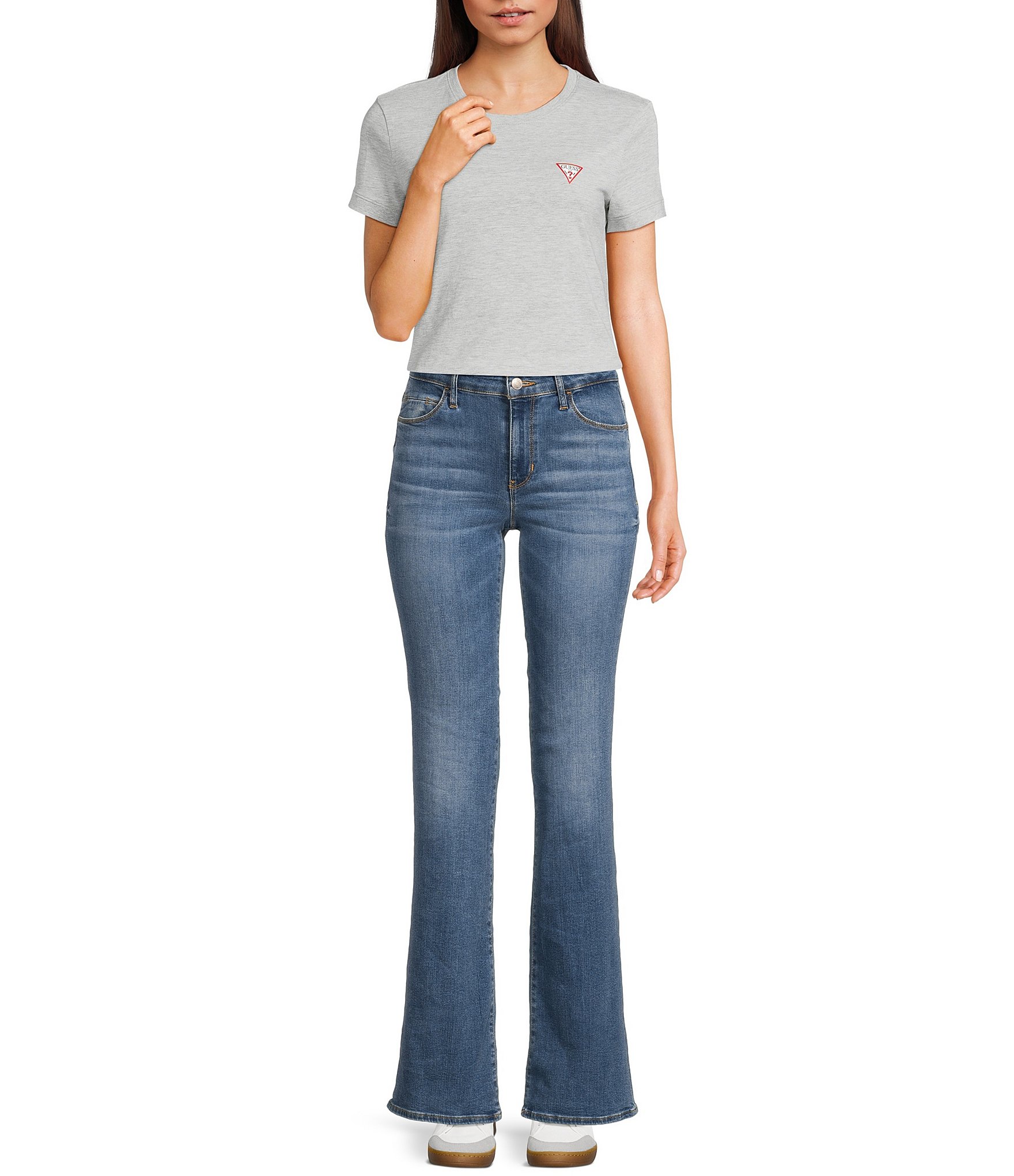 Guess Mini Triangle Short Sleeve T-Shirt