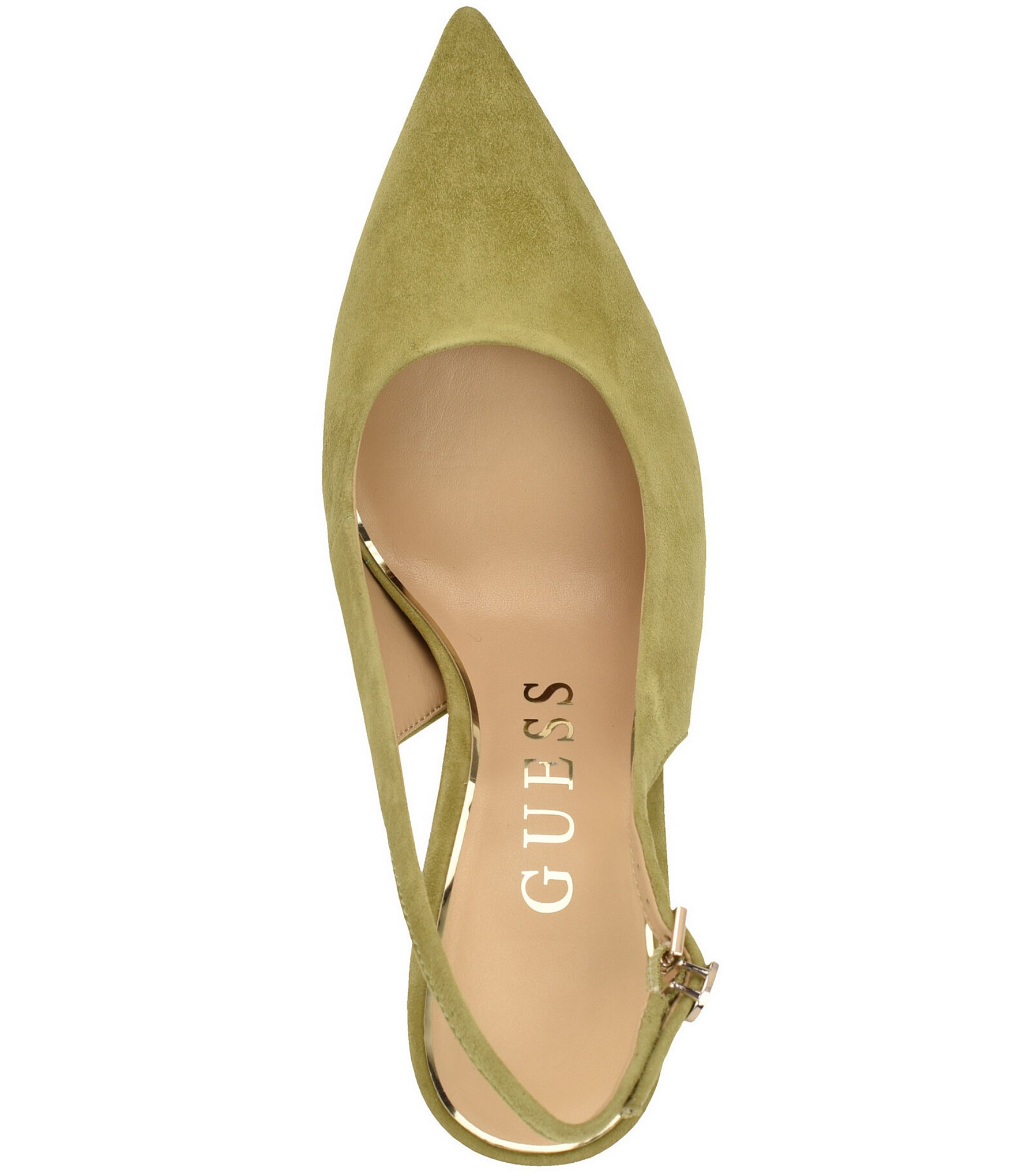 Guess Princelsa Suede Slingback Pumps