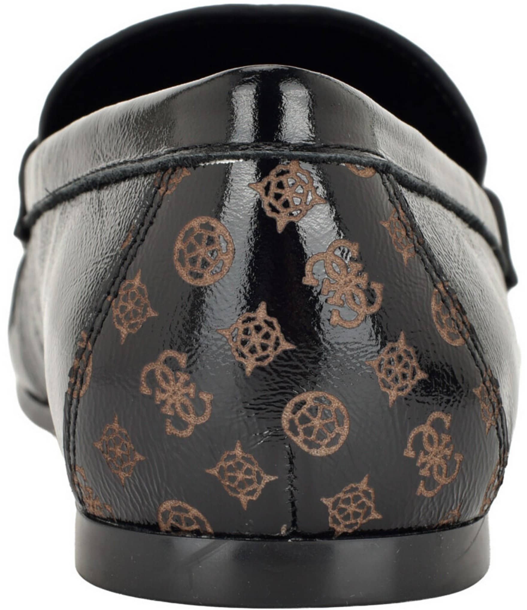 Guess Raivo Leather Penny Loafers