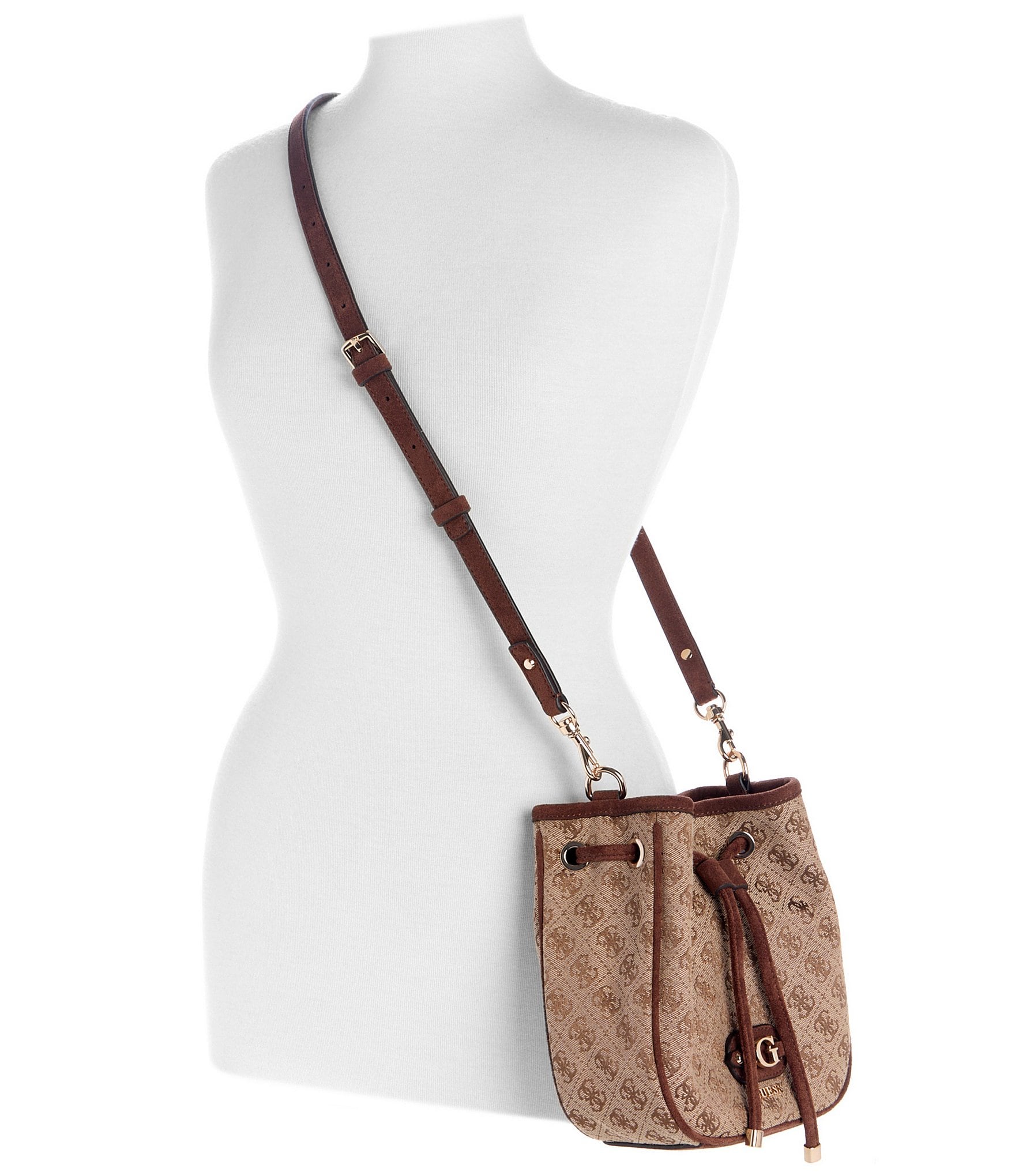 Guess Samantha Mini Drawstring Bucket