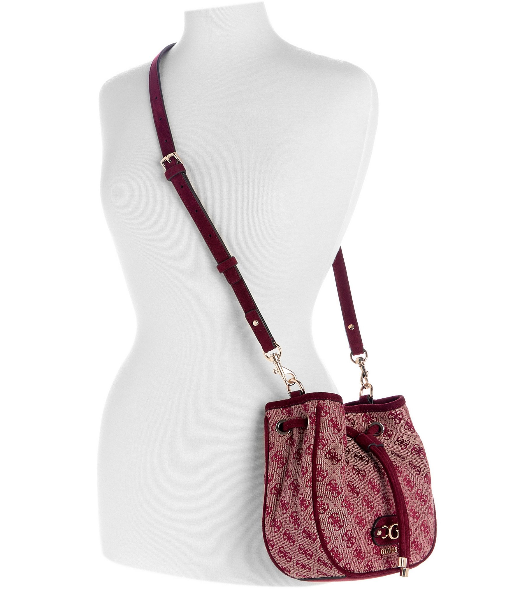 Guess Samantha Mini Drawstring Bucket