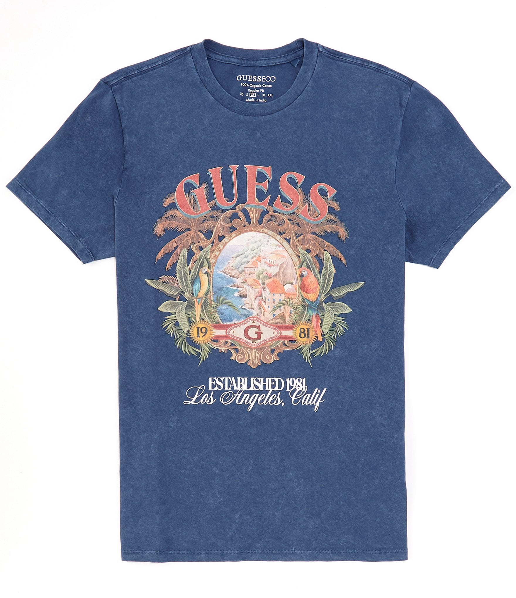 Guess Short Sleeve Resort Logo Graphic T-Shirt