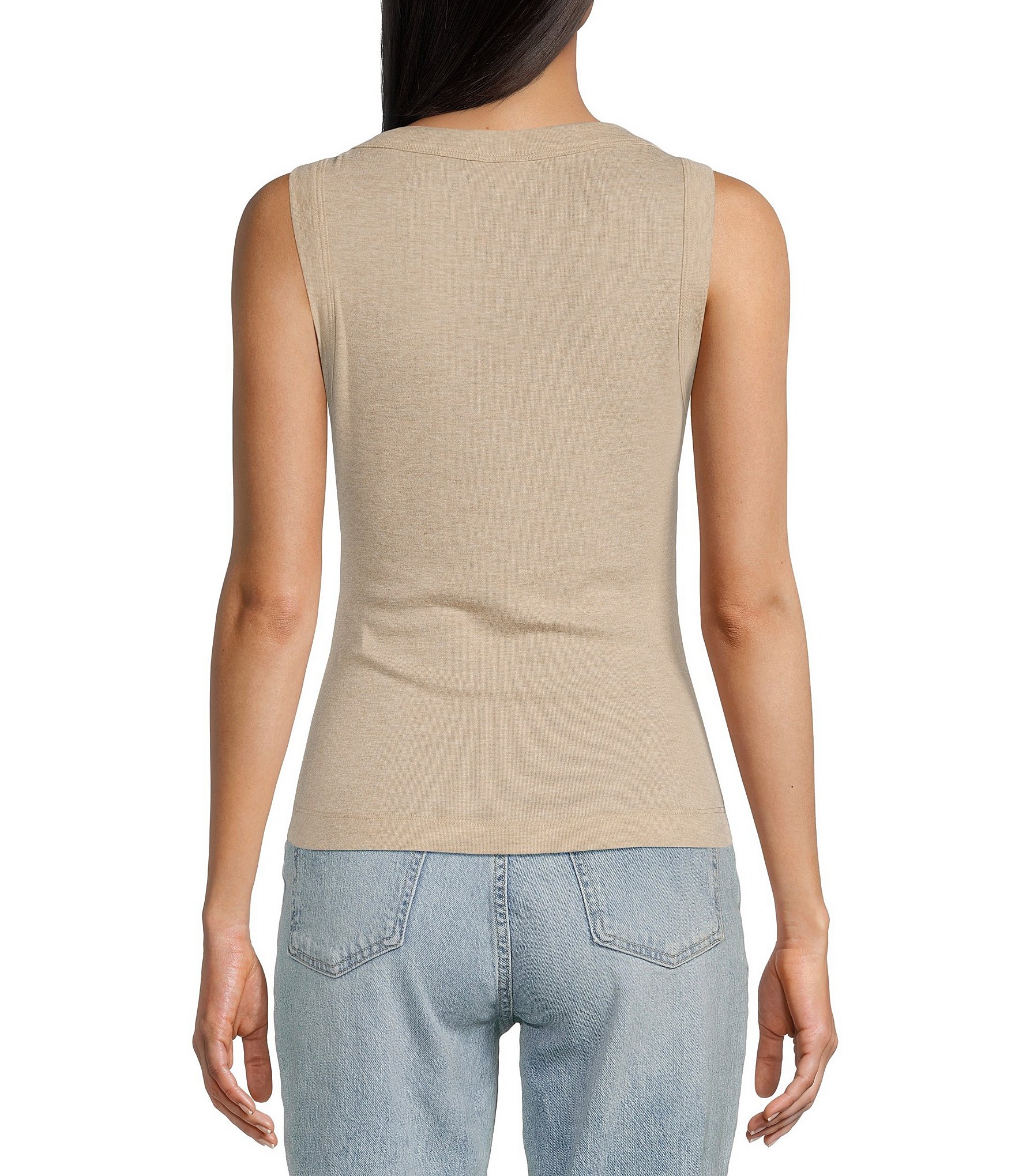 Guess Tina Sleeveless Rib Tank Top