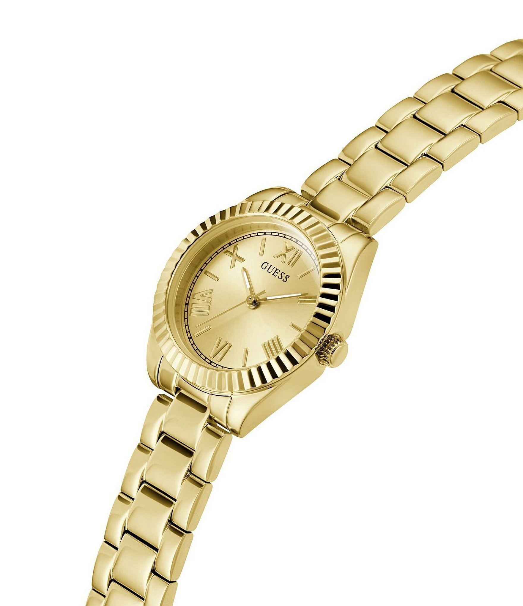 Guess Women's Analog Gold Tone Stainless Steel Bracelet 30mm Watch