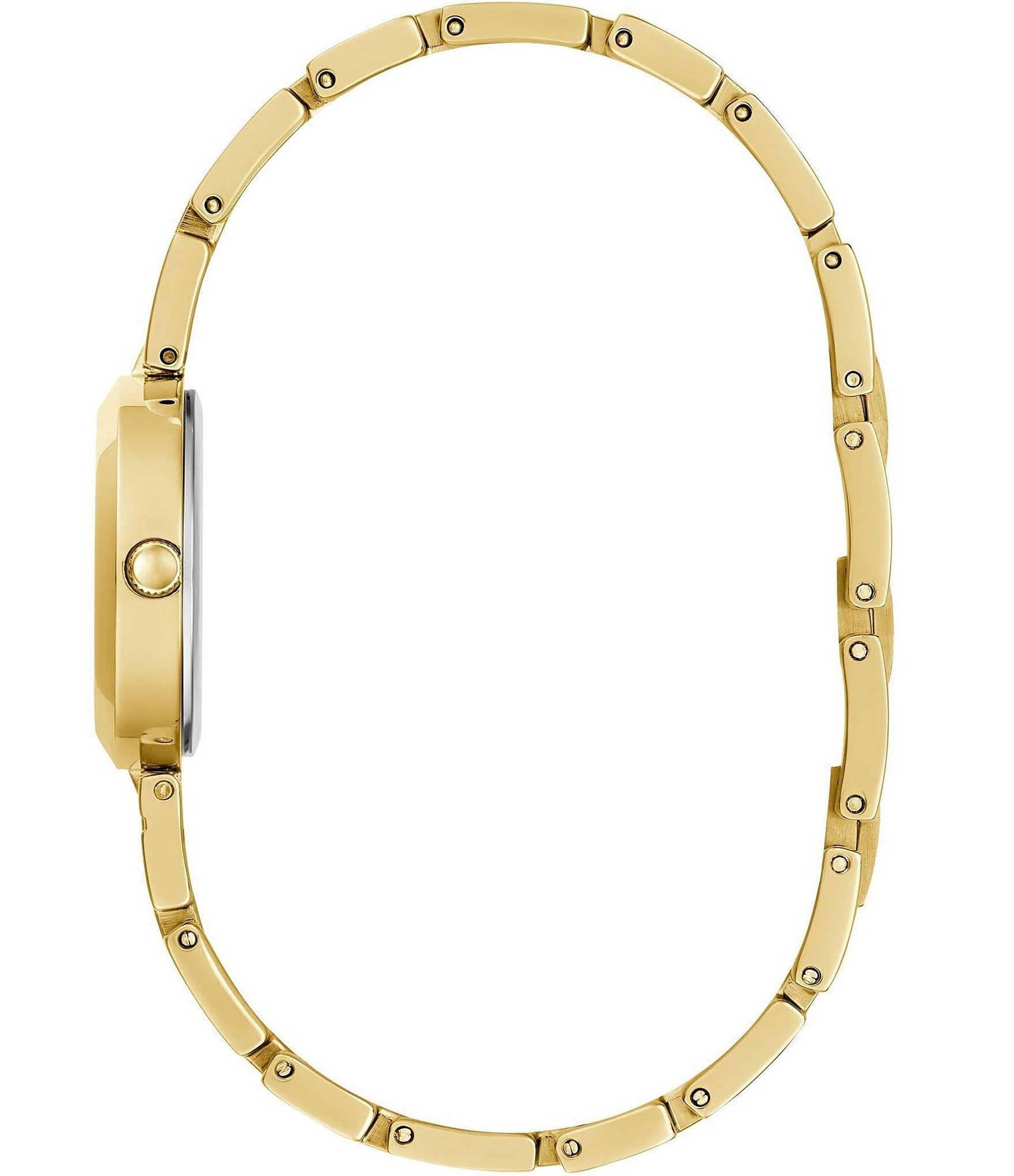 Guess Women's Lady Analog Gold Tone Stainless Steel Bracelet Watch