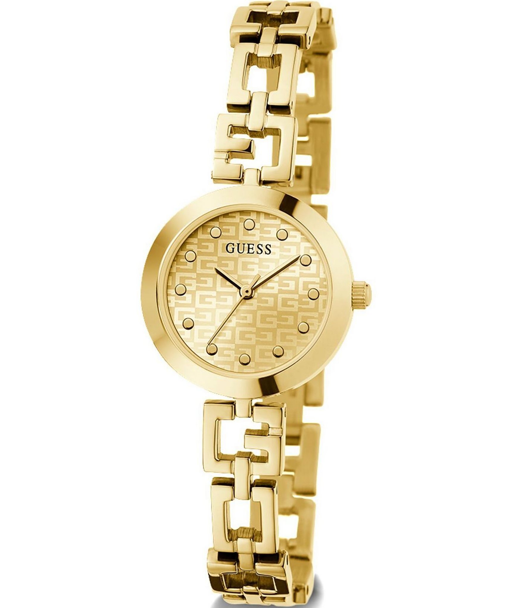 Guess Women's Lady Analog Gold Tone Stainless Steel Bracelet Watch