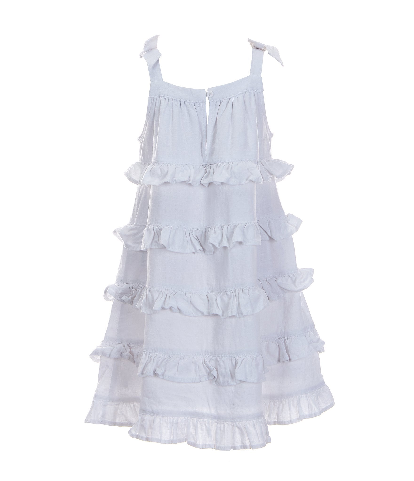 Habitual Little Girls 2T-6 Sleeveless Ruffle-Tiered Shift Dress