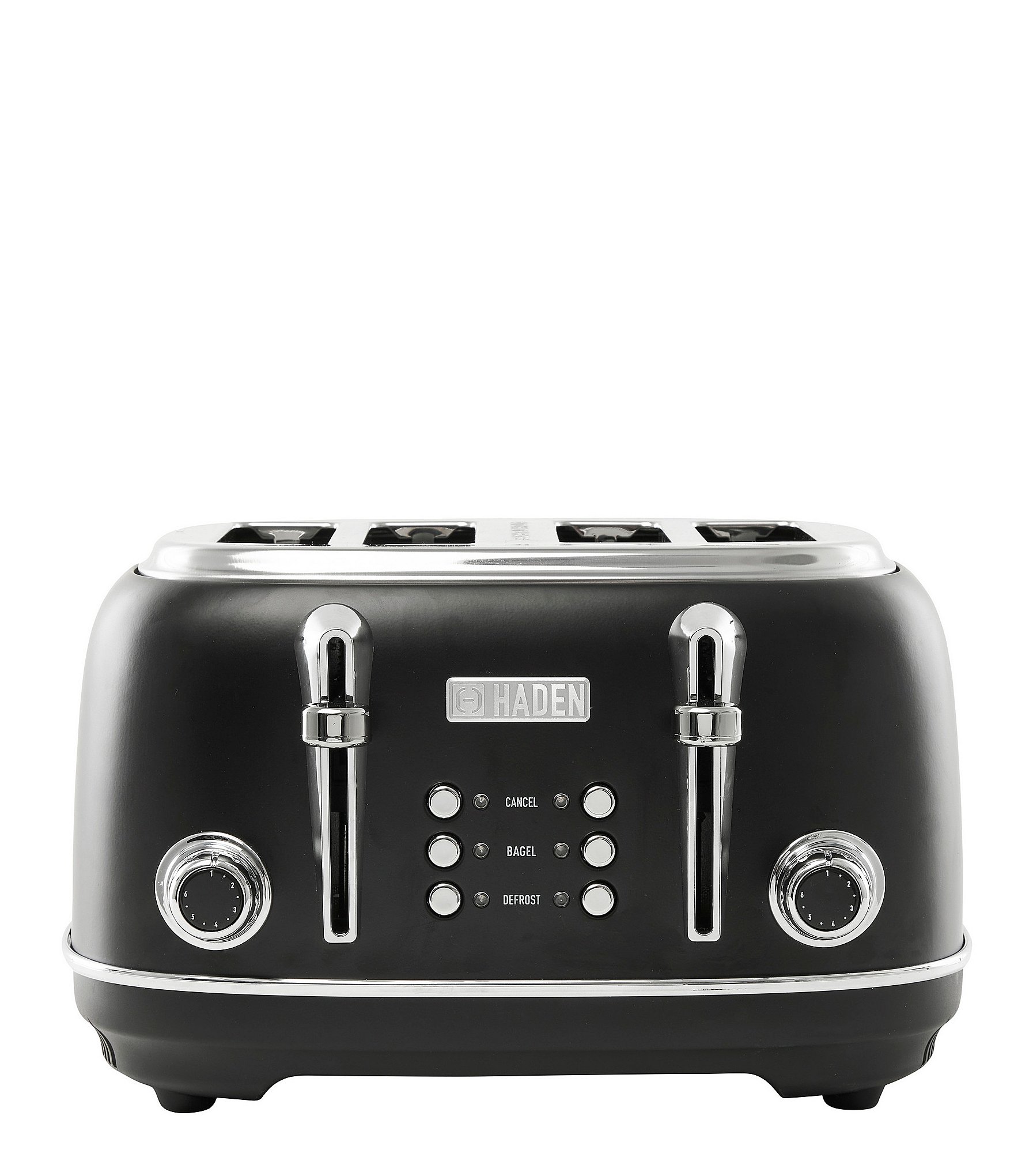 Haden Heritage 4 Slice Toaster Stainless Steel Wide Slot with Removable Crumb Tray and Control Settings | Dillard's