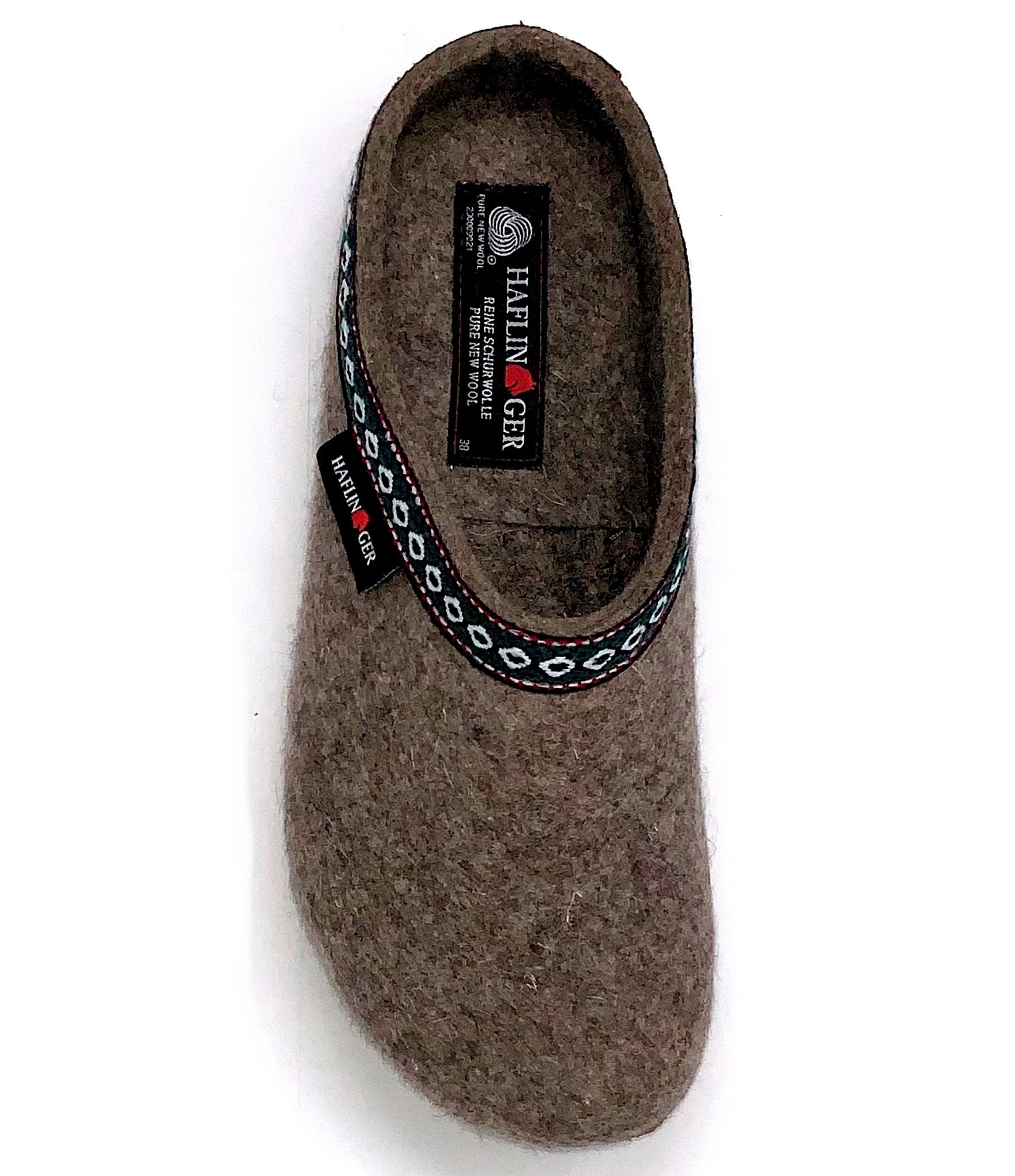 HAFLINGER Grizzly Wool Felt Clogs