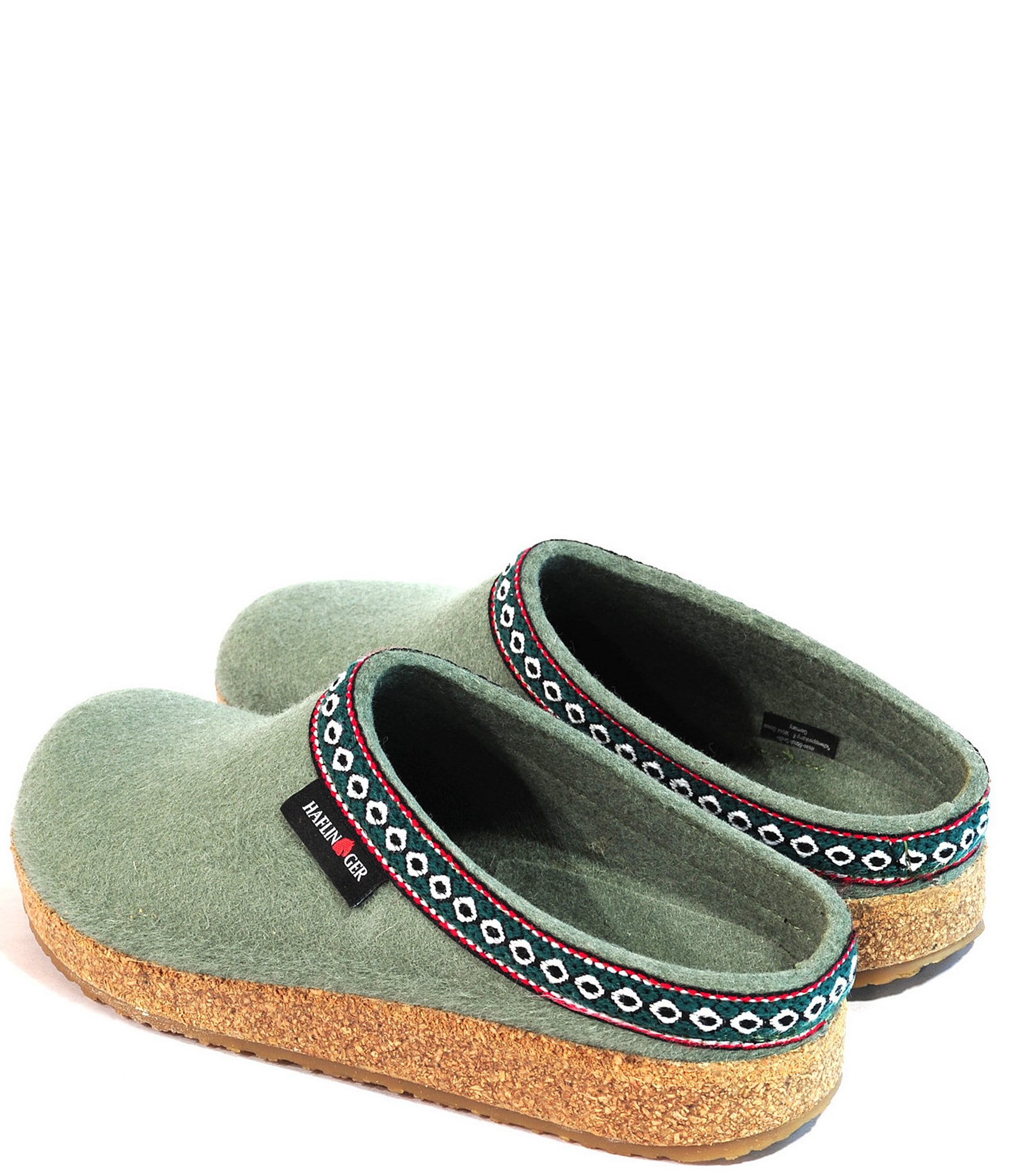 HAFLINGER Grizzly Wool Felt Clogs