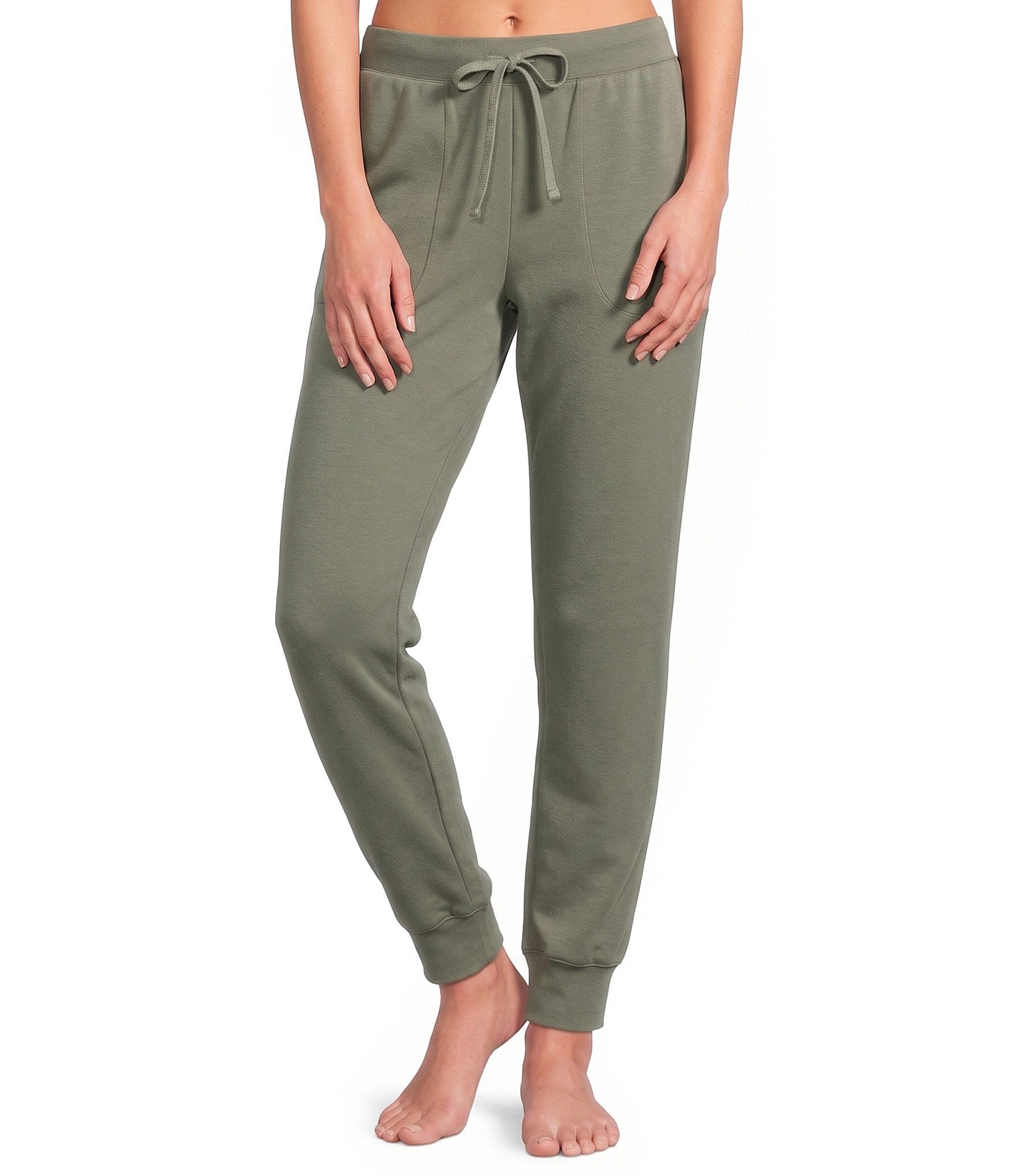 Half Moon By Modern Movement Scuba Knit Drawstring Tie Coordinating Lounge Pants
