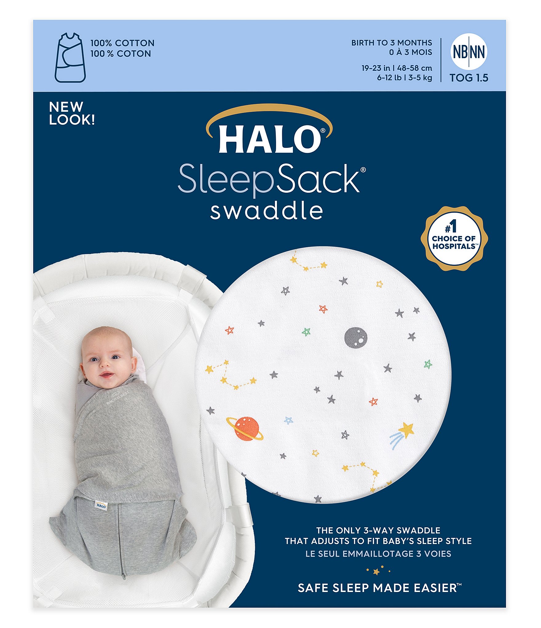 HALO® Baby Newborn-12 Months SleepSack® Wearable Swaddle Blanket