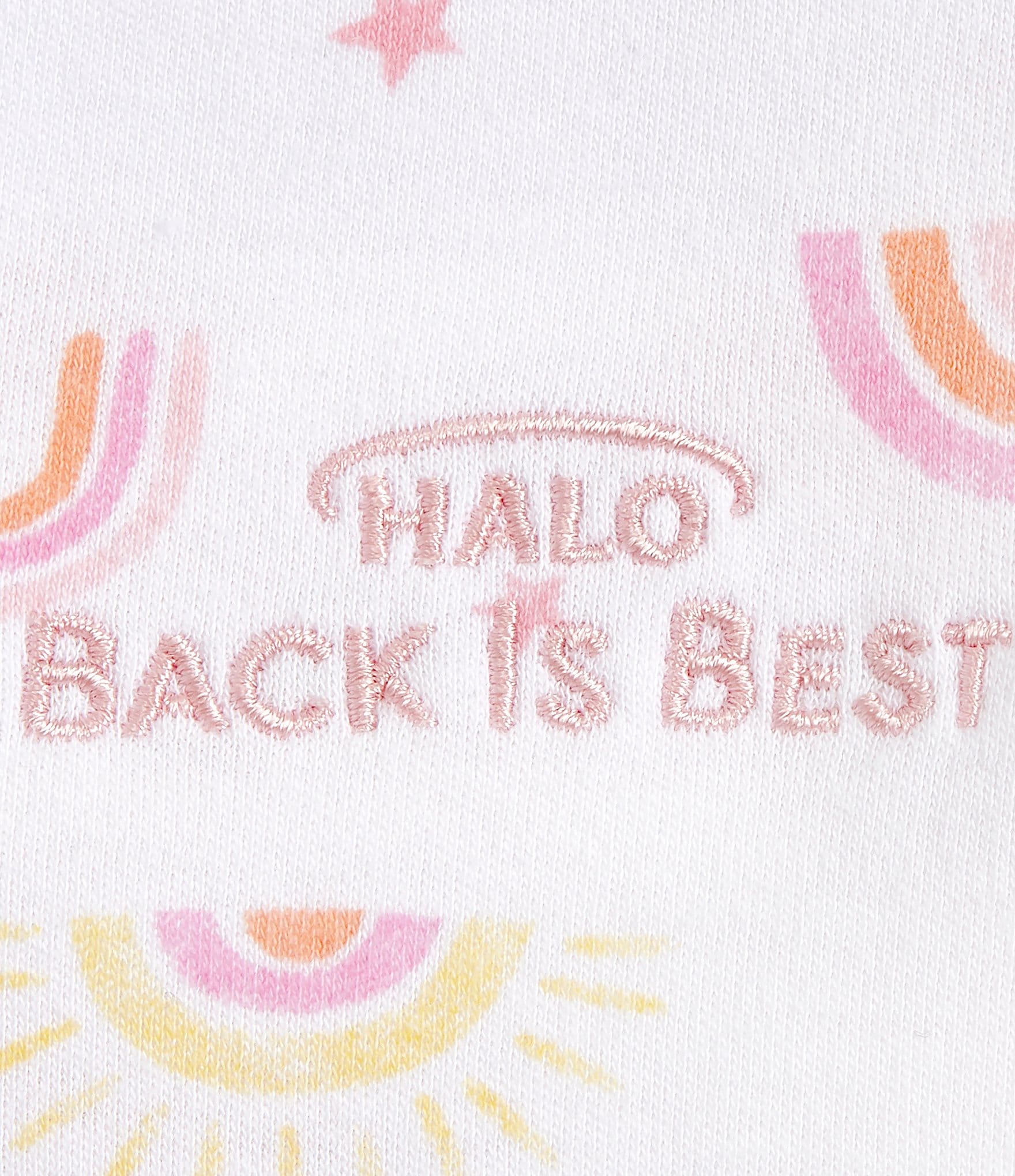 Halo Baby Newborn-6 Months Swaddle Wearable Blanket - Sunshine Rainbows