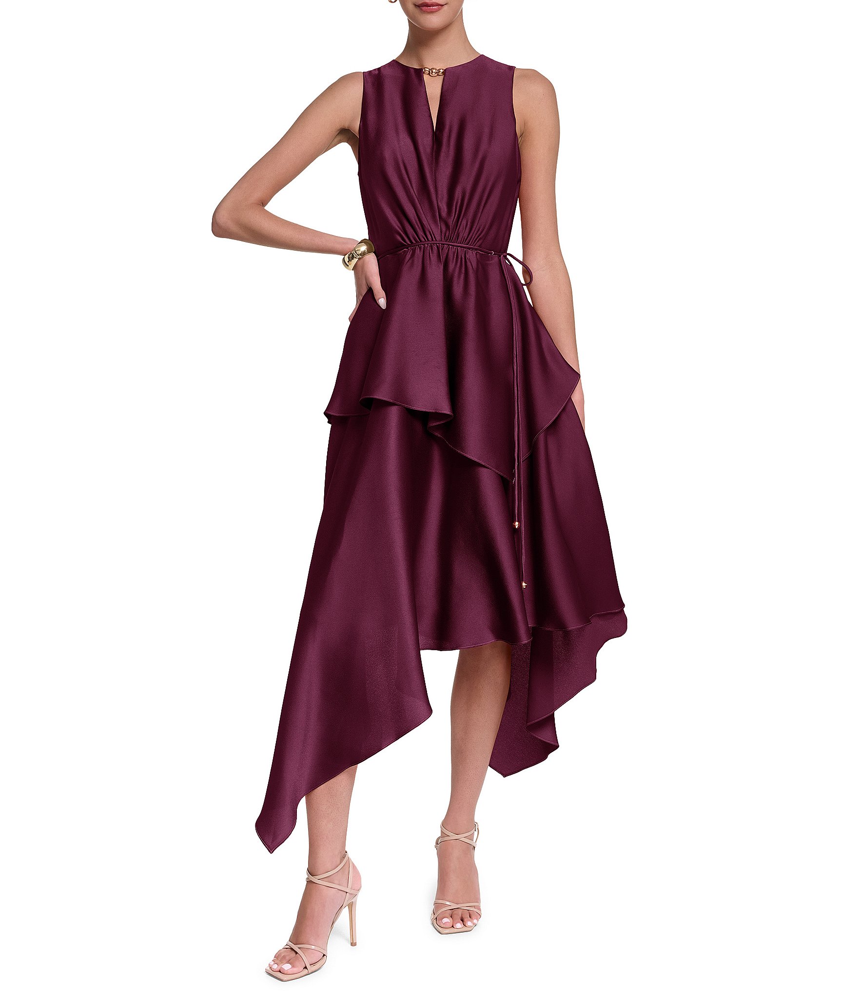 Women's Purple Midi Dresses