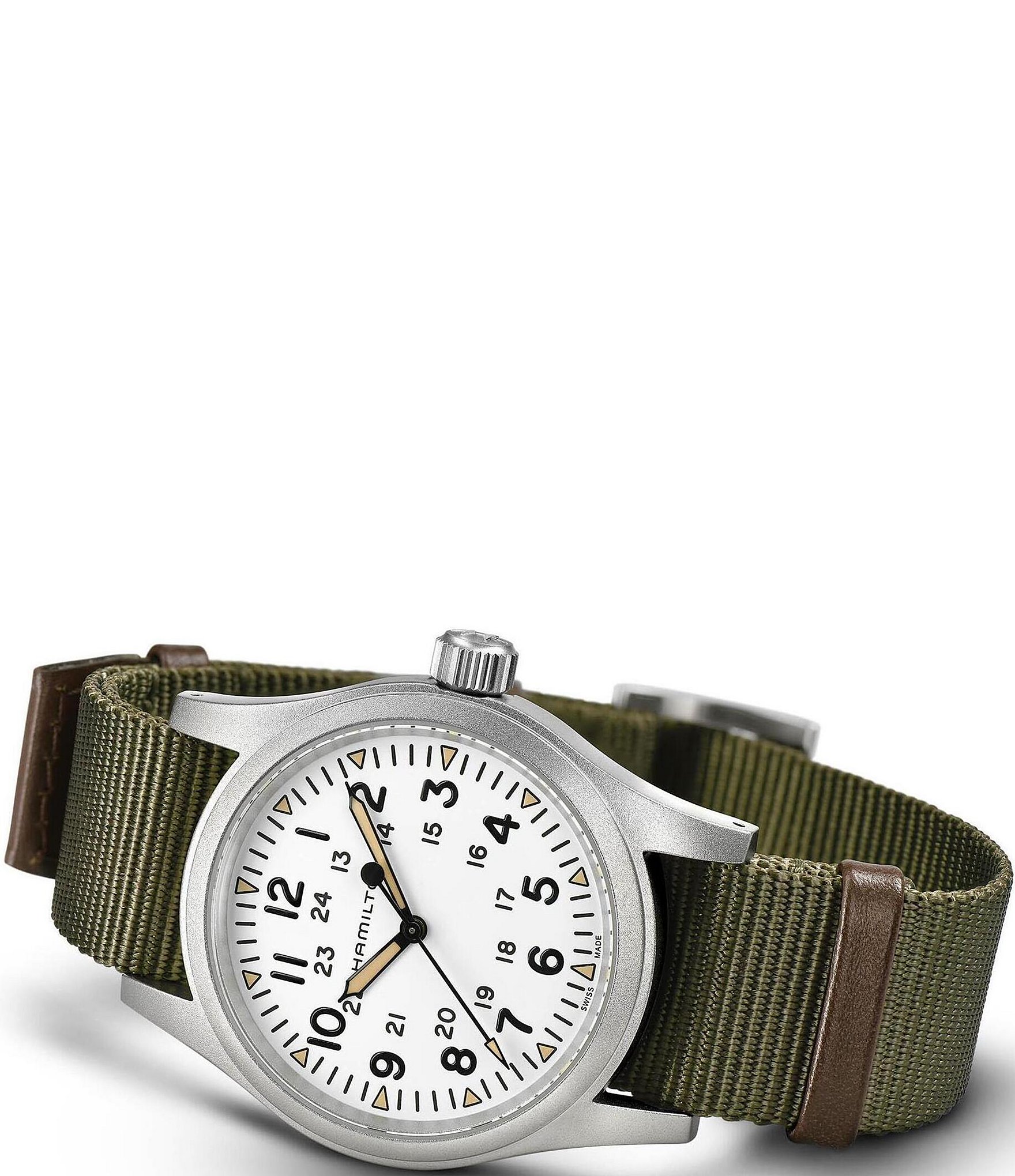 Hamilton Khaki Field Mechanical NATO Strap Watch