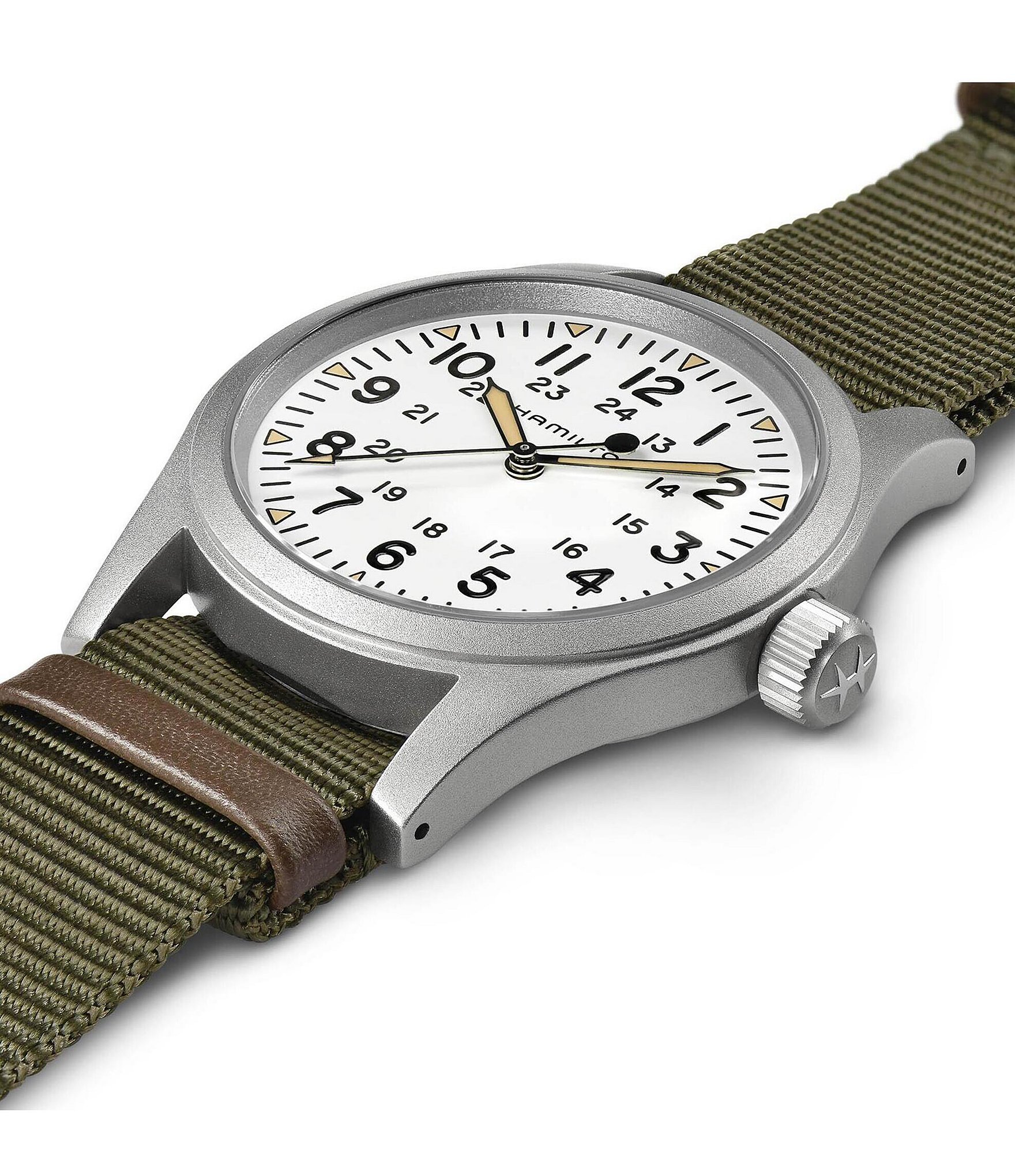 Hamilton Khaki Field Mechanical NATO Strap Watch