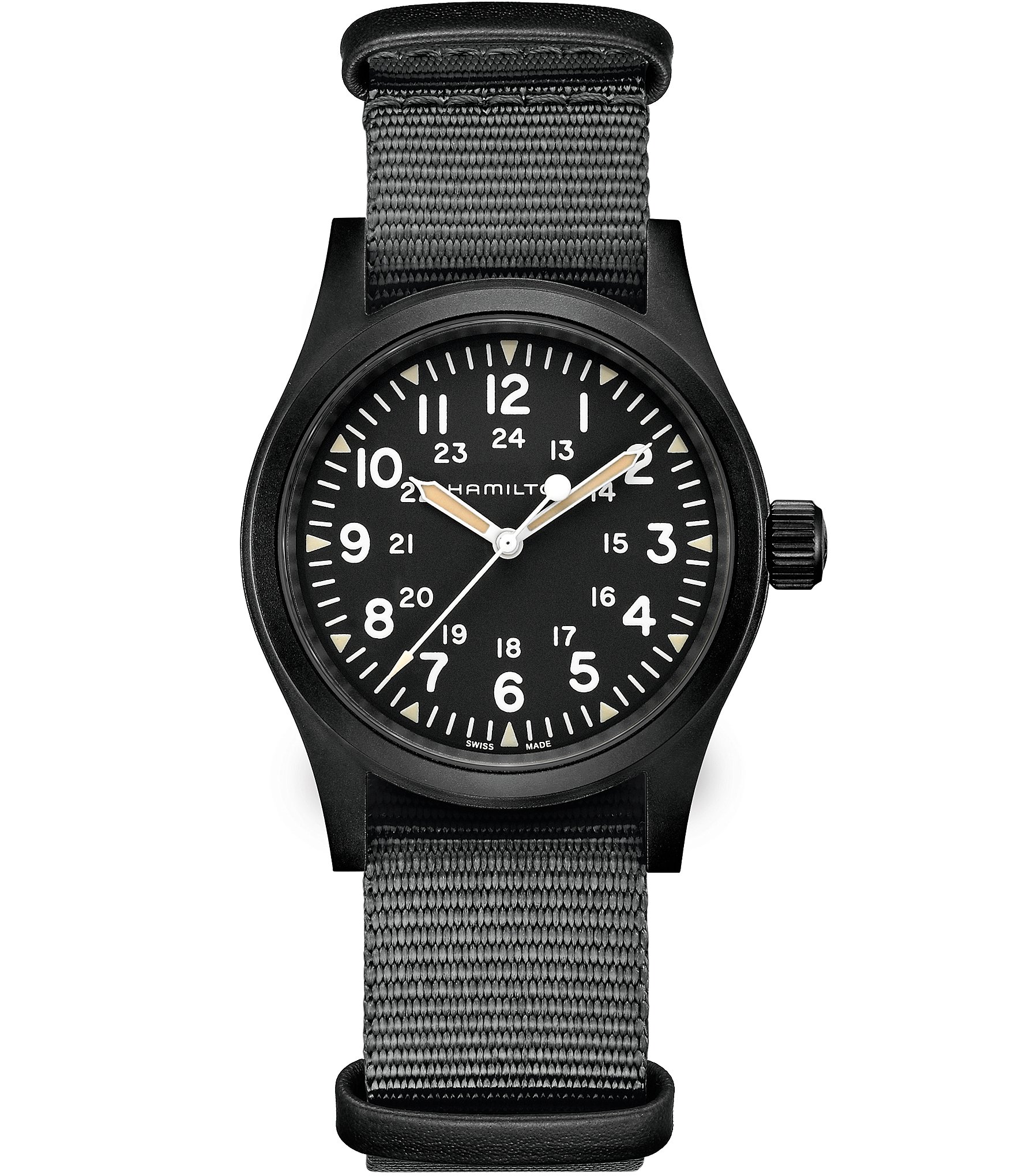 Hamilton Khaki Field Black Mechanical Watch