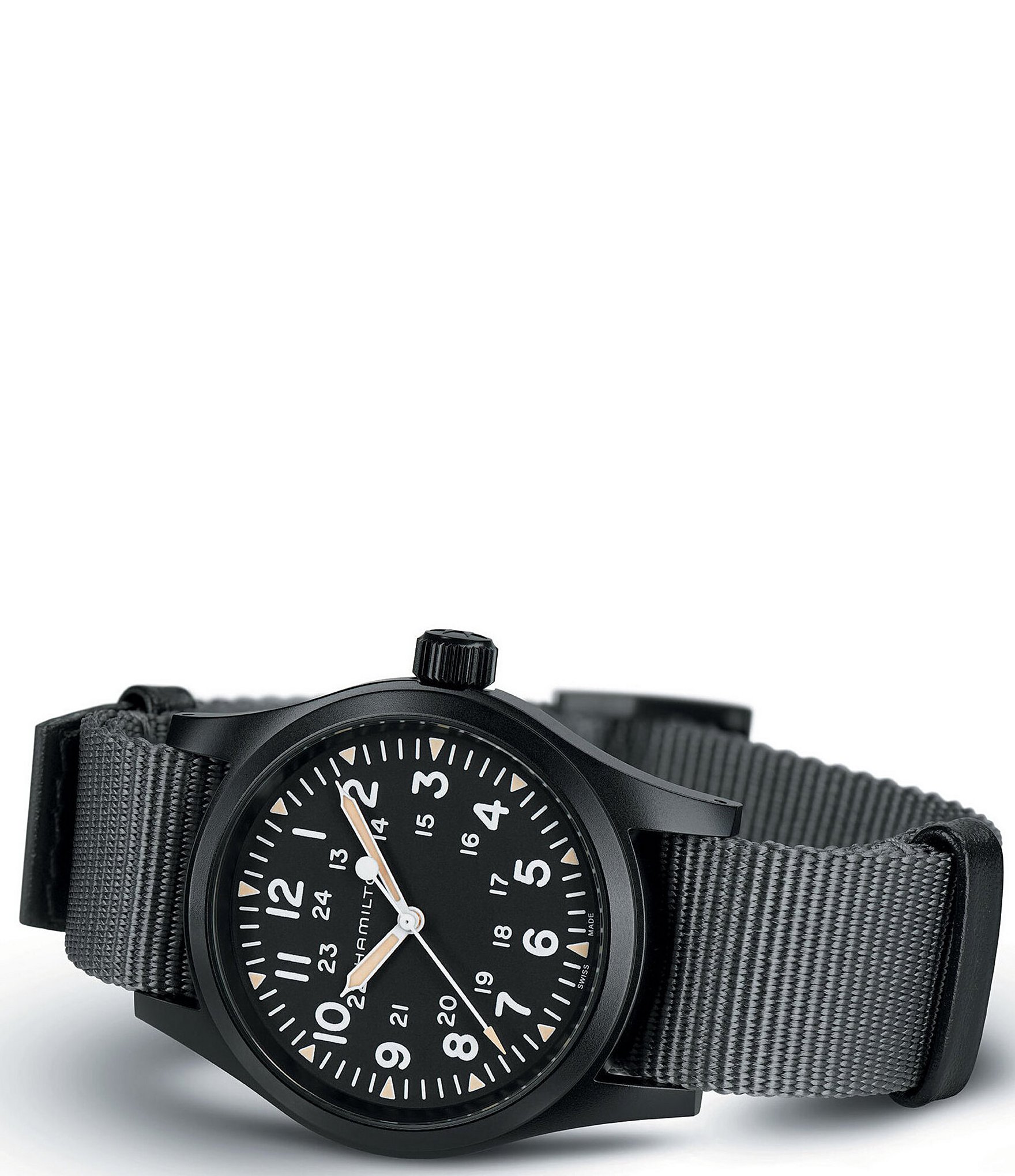 Hamilton Khaki Field Black Mechanical Watch