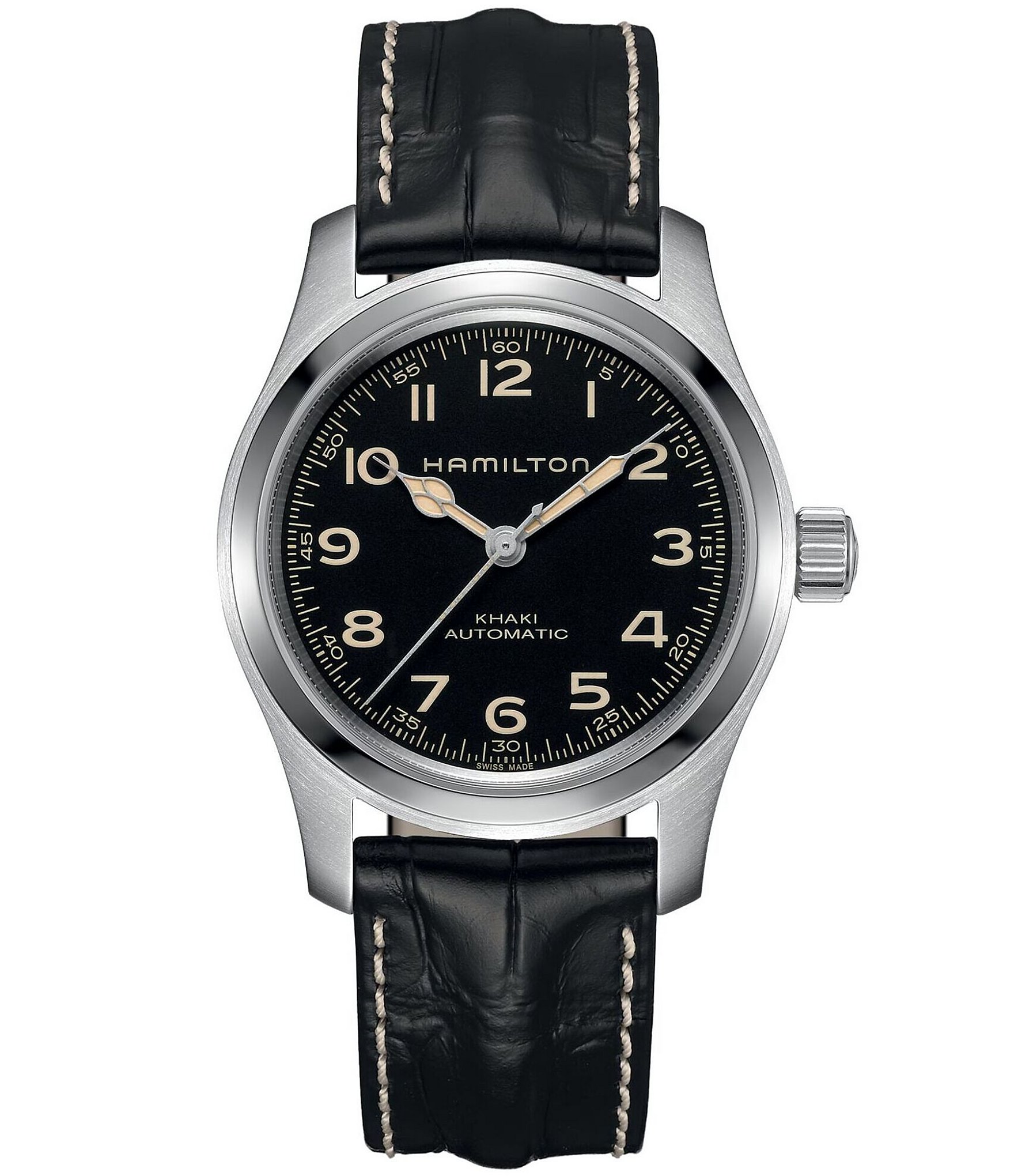 Hamilton Men's Khaki Field Murph Automatic Interchangeable Strap Watch Set