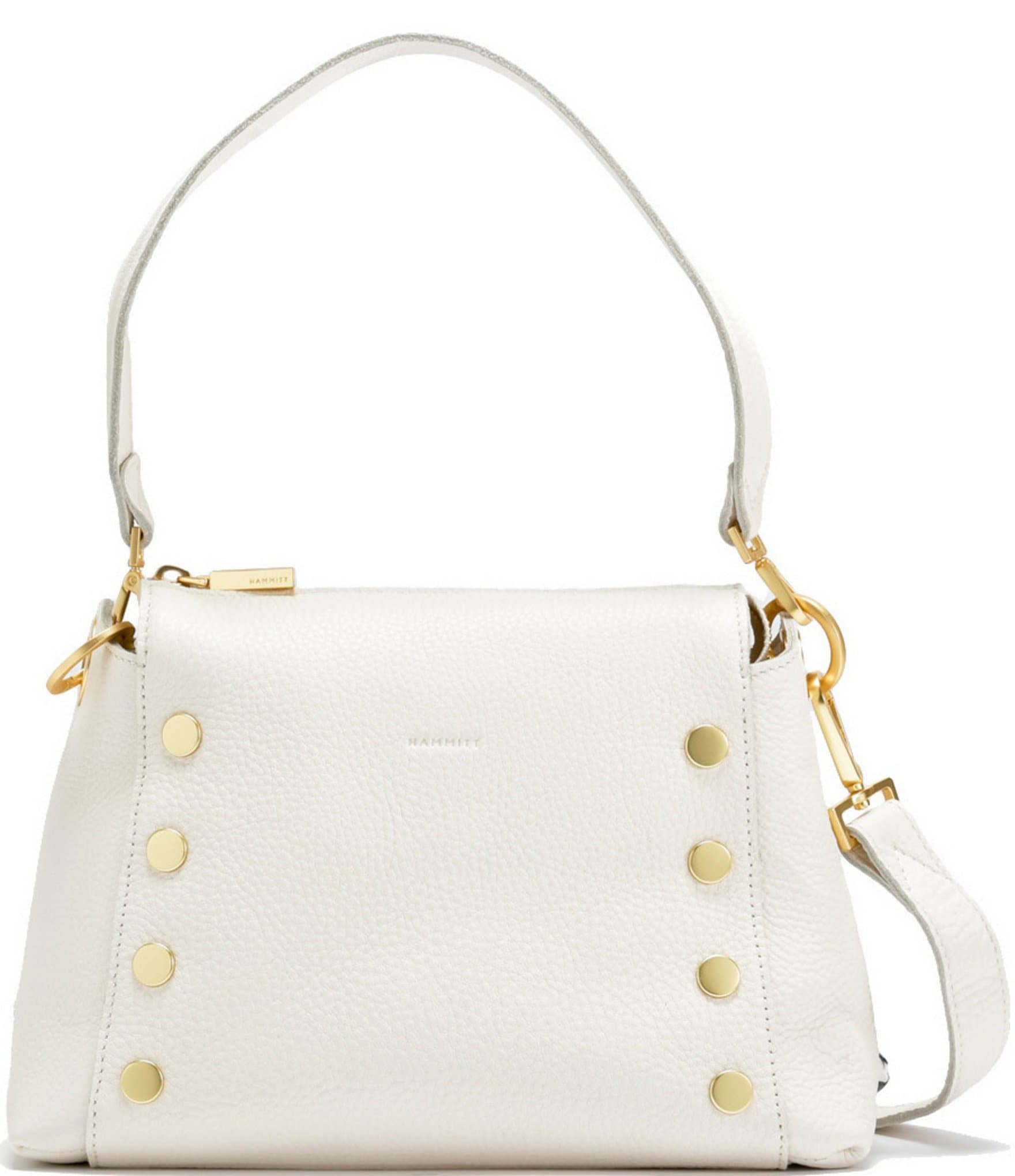 Hammitt Bryant Medium Pebbled Leather Shoulder Crossbody Bag