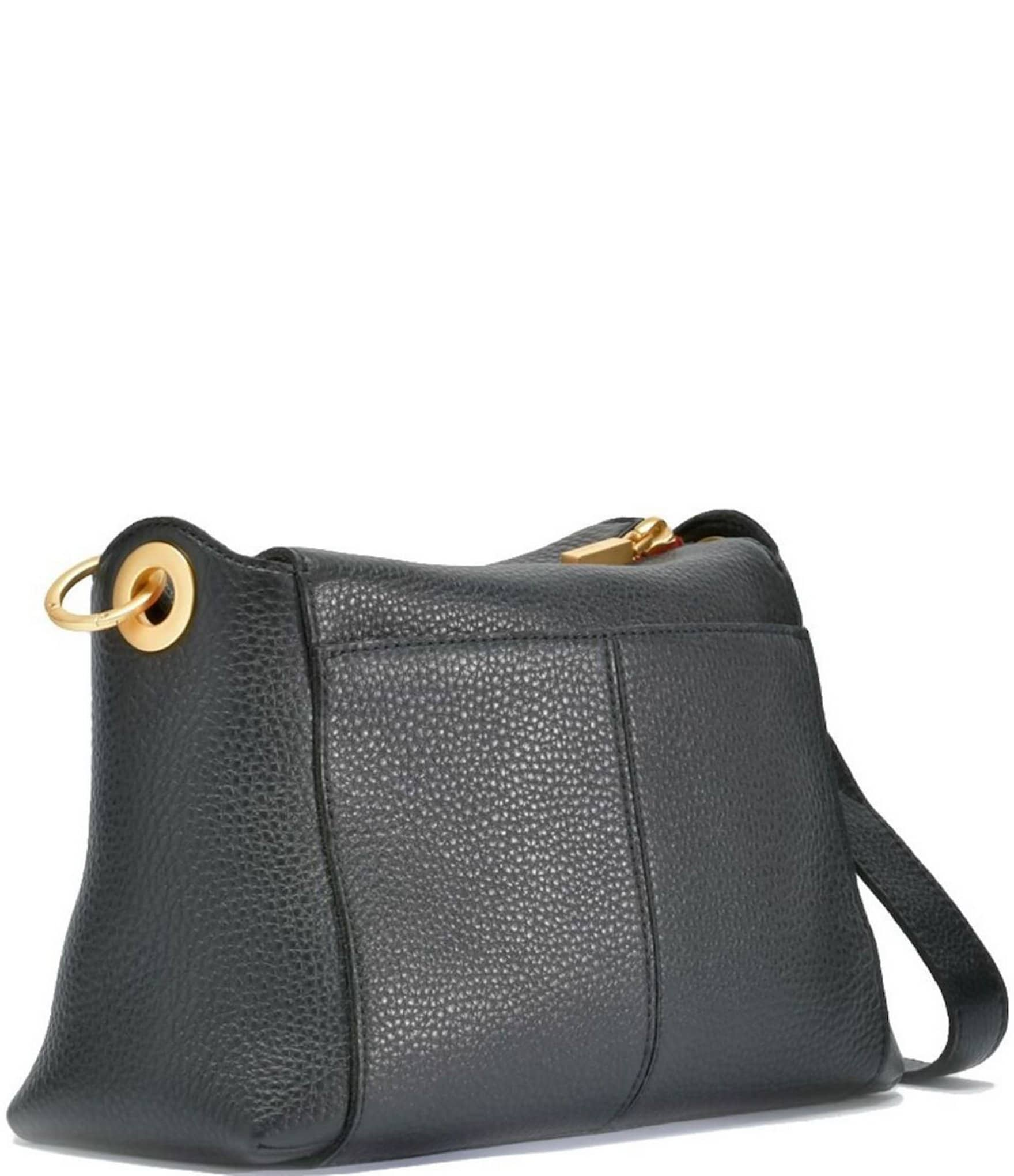 Hammitt Bryant Medium Pebbled Leather Shoulder Crossbody Bag