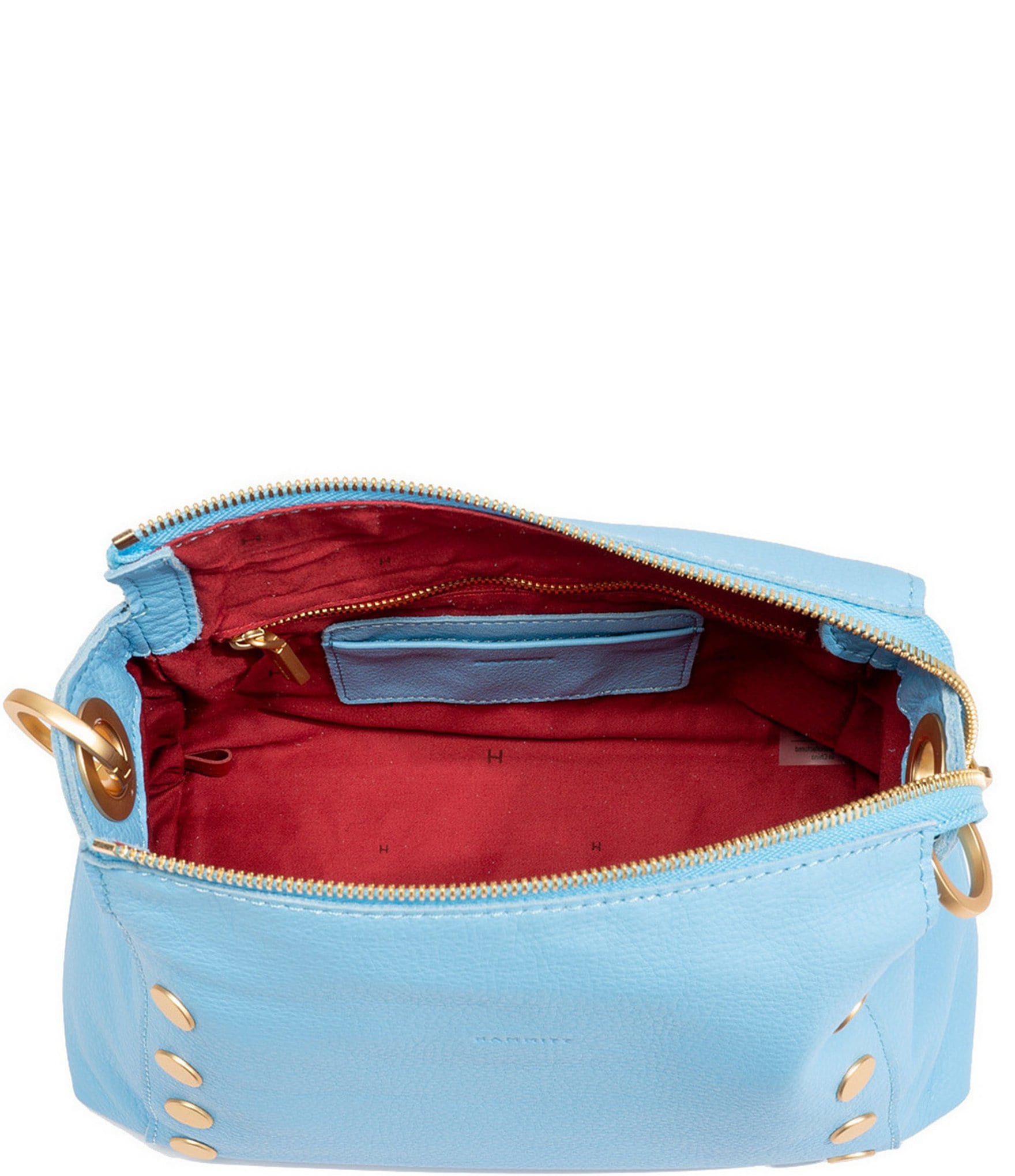 Hammitt Bryant Medium Pebbled Leather Shoulder Crossbody Bag