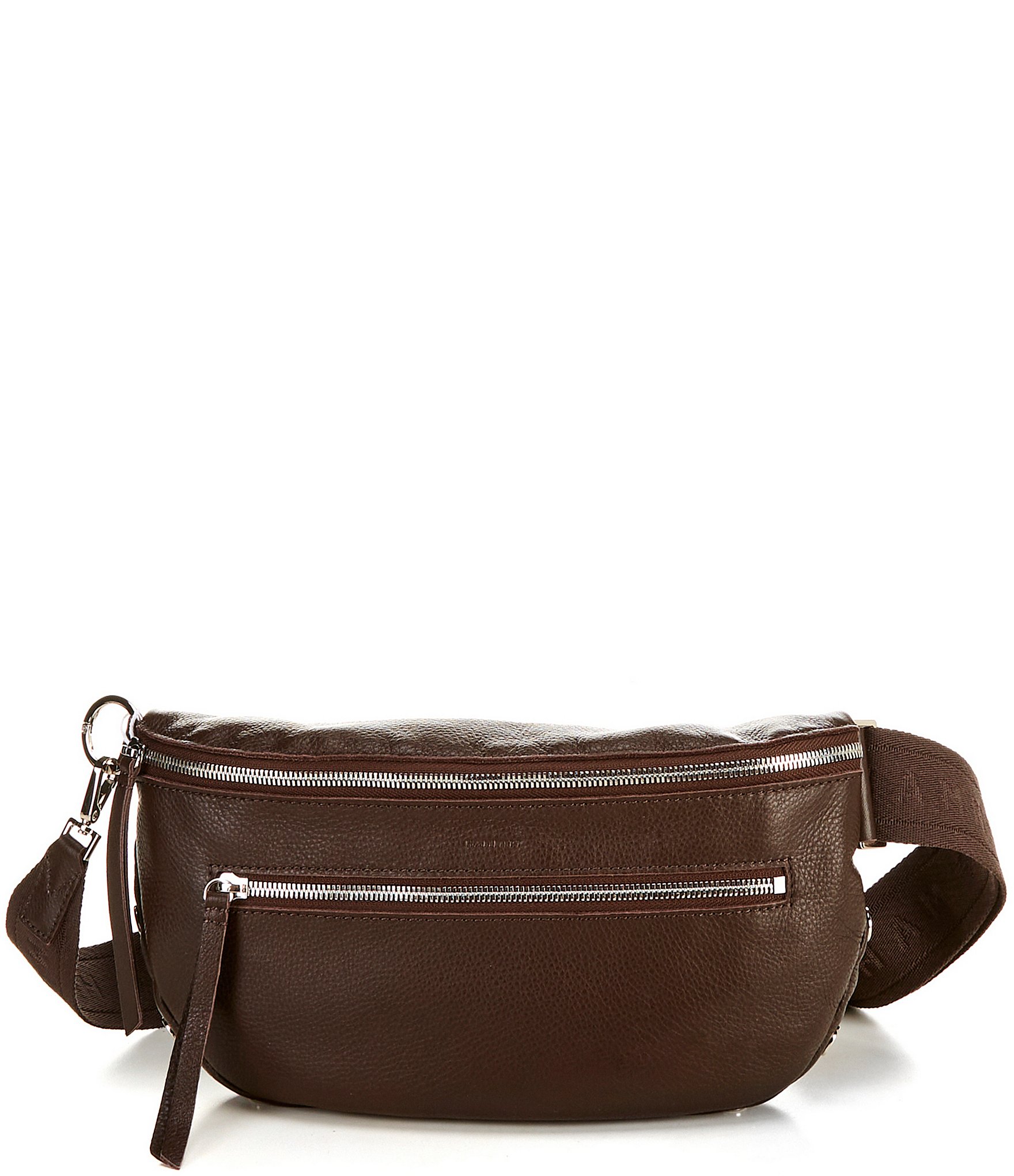 Hammitt Charles Brushed Silver Large Belt Bag | Dillard's