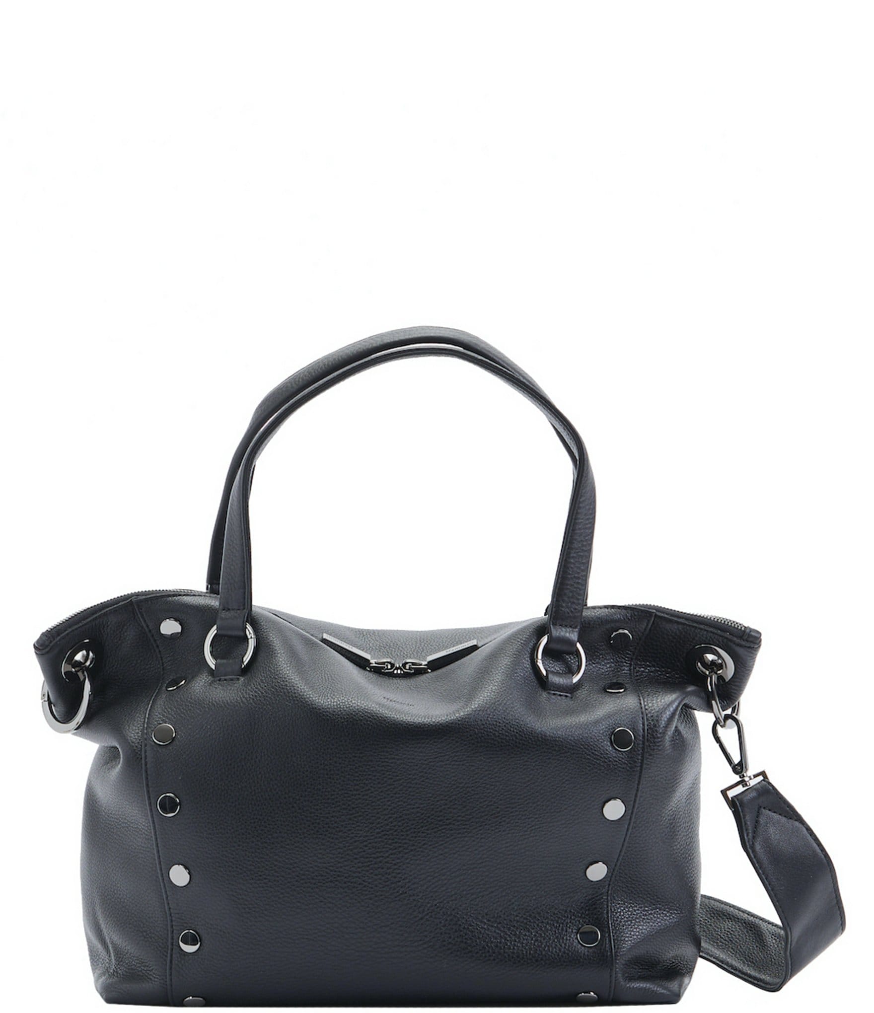 Buy Coach Cara Medium Satchel Bag with Detachable Strap | Black Color Women  | AJIO LUXE