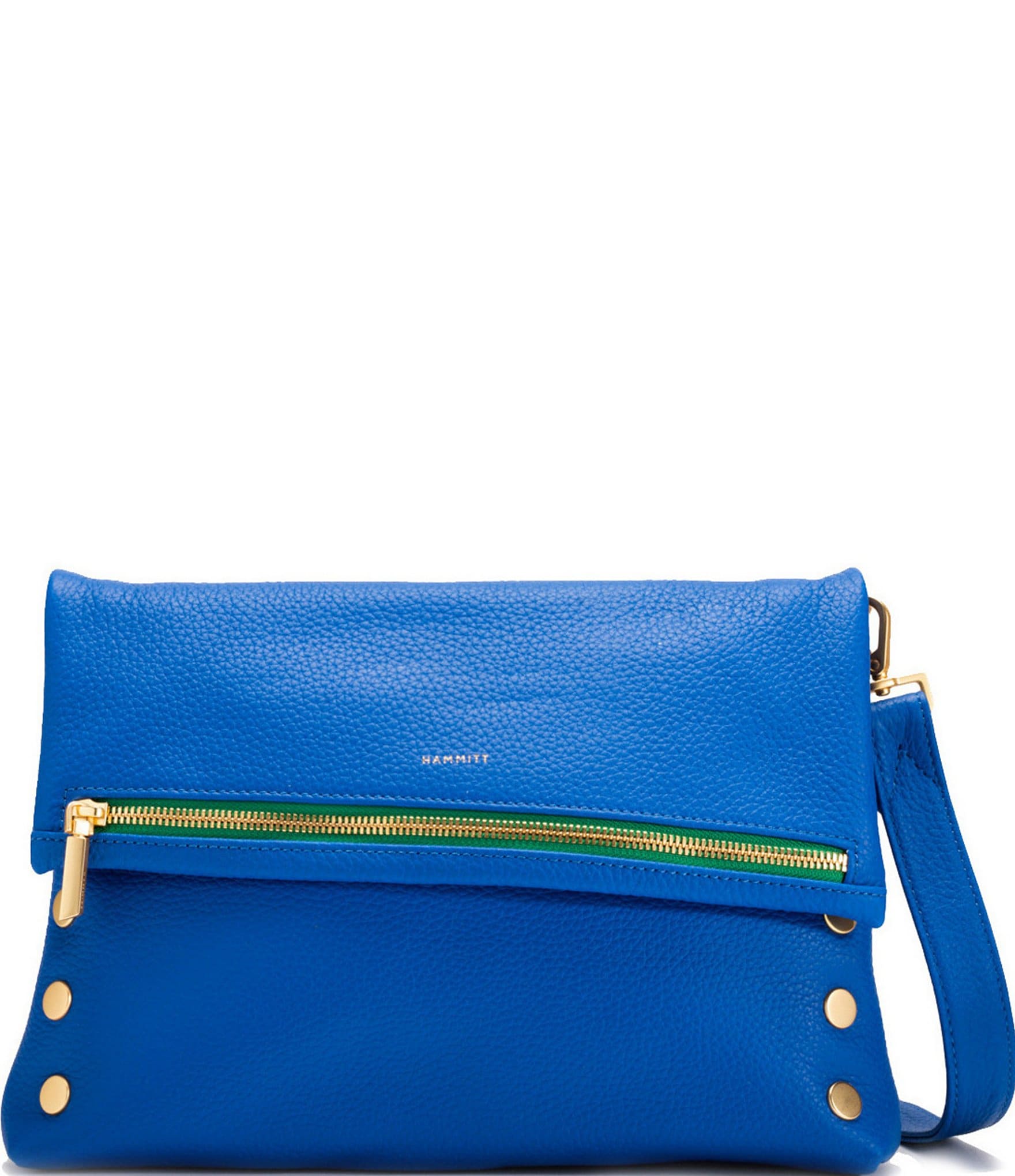 Hammitt Green Zipper VIP Large Crossbody Bag | Dillard's