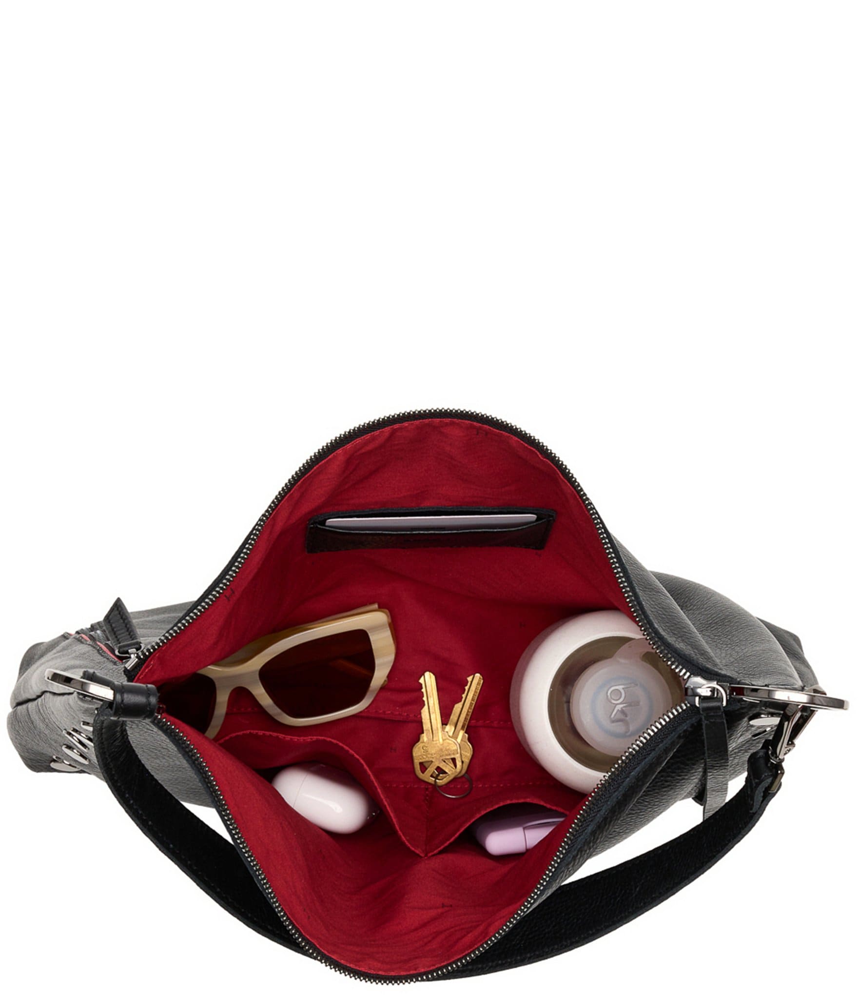 Hammitt Kyle Large Gunmetal Shoulder Bag