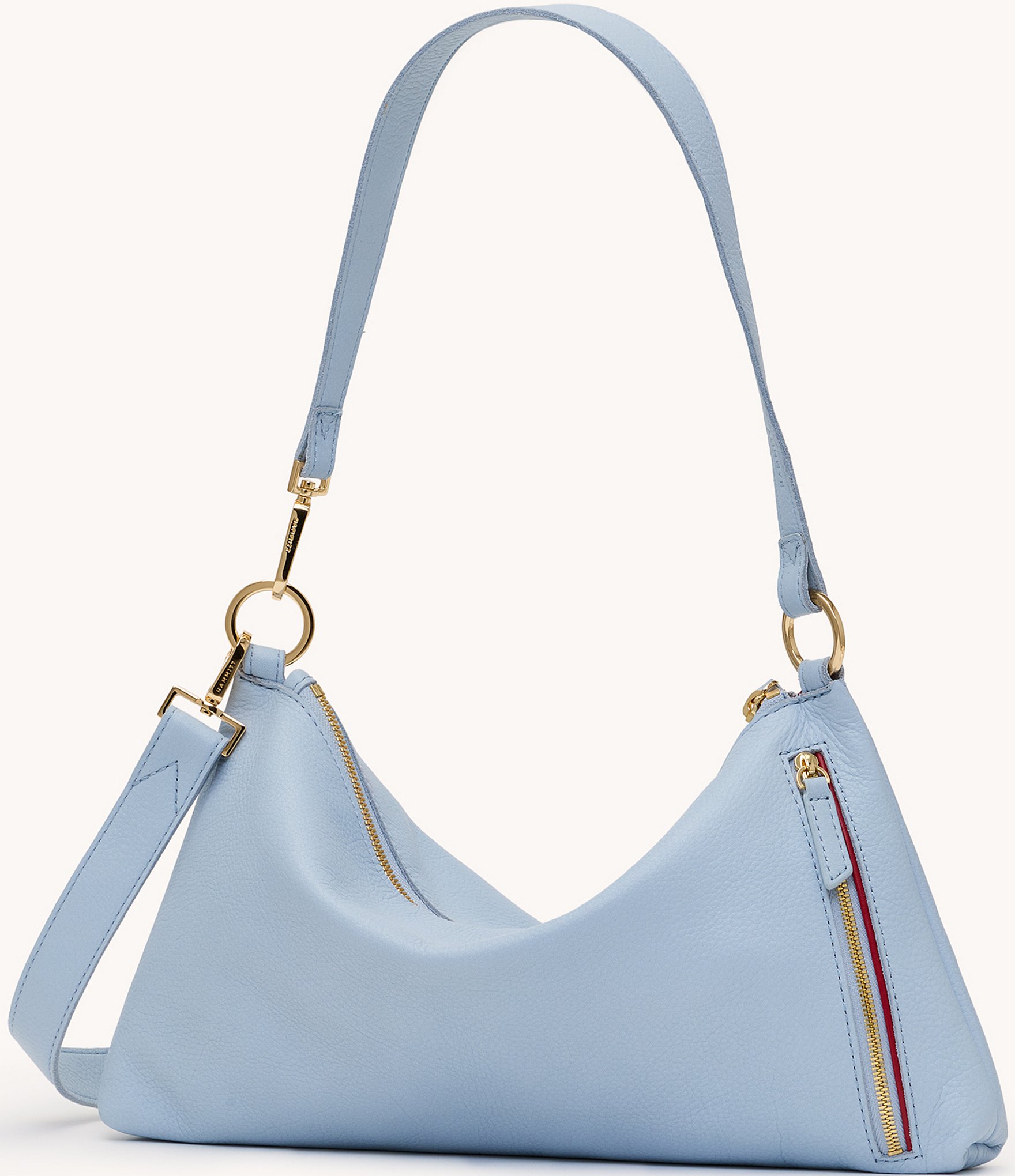 Hammitt Kyle Medium Gold Stud Slouch Shoulder Bag