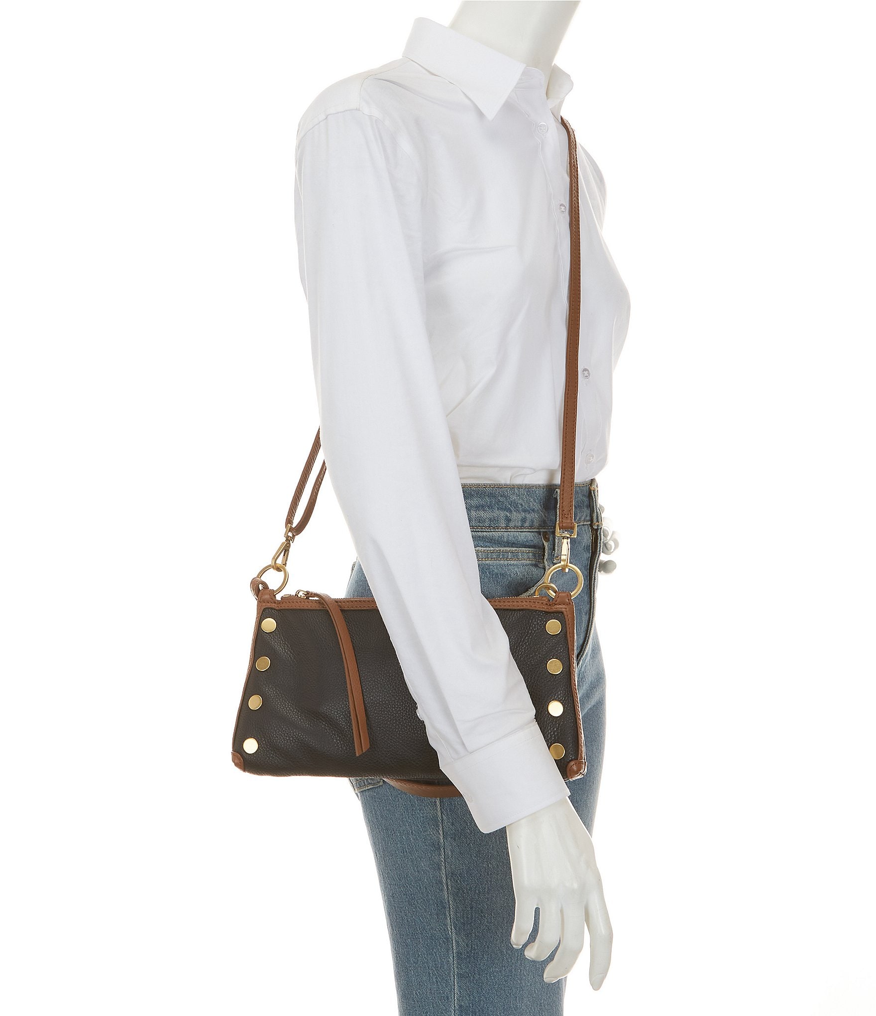 Hammitt Kyle Contrast Trim Shoulder Crossbody Bag