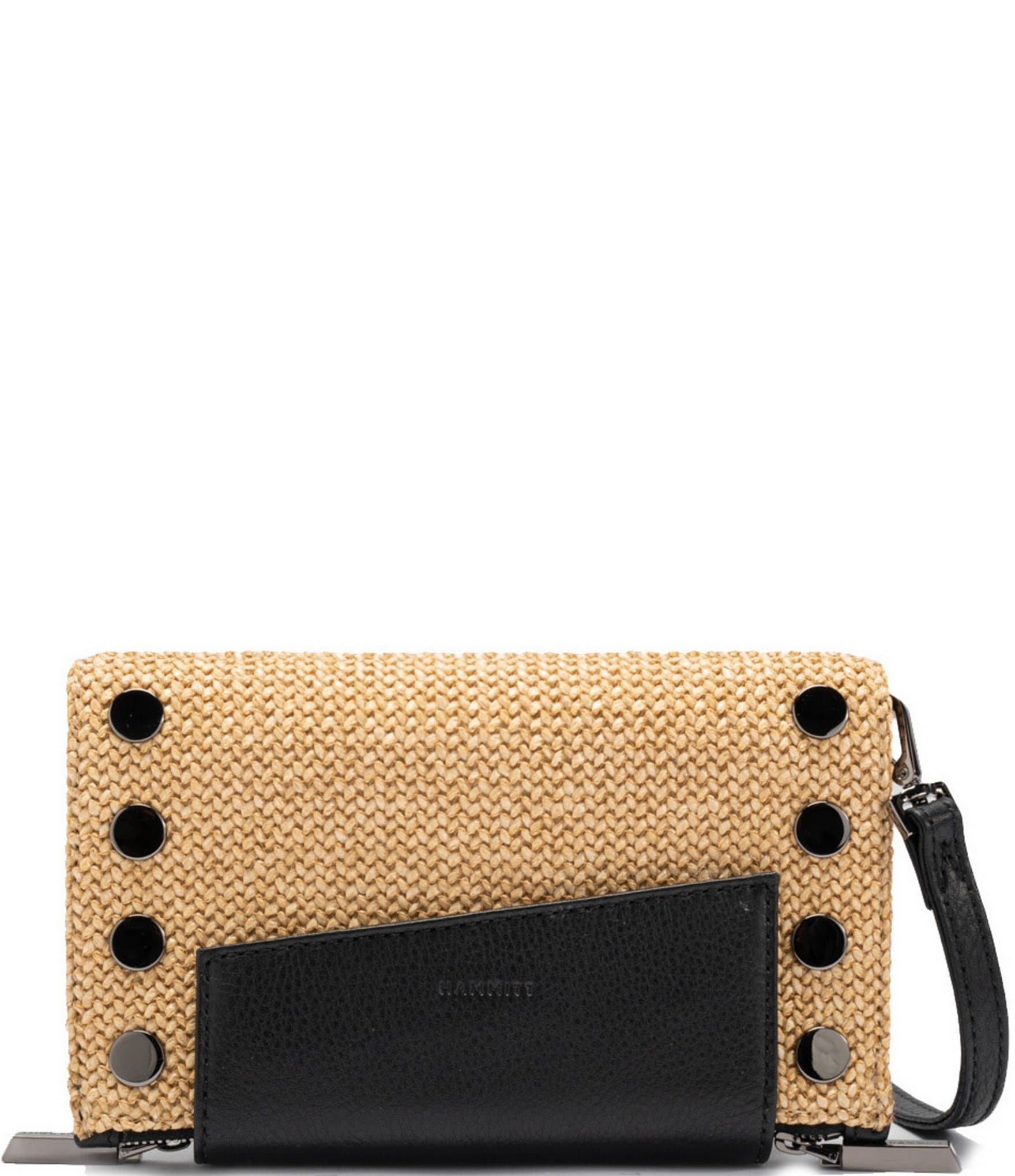 Hammitt Levy Convertible Raffia Wallet Crossbody Bag