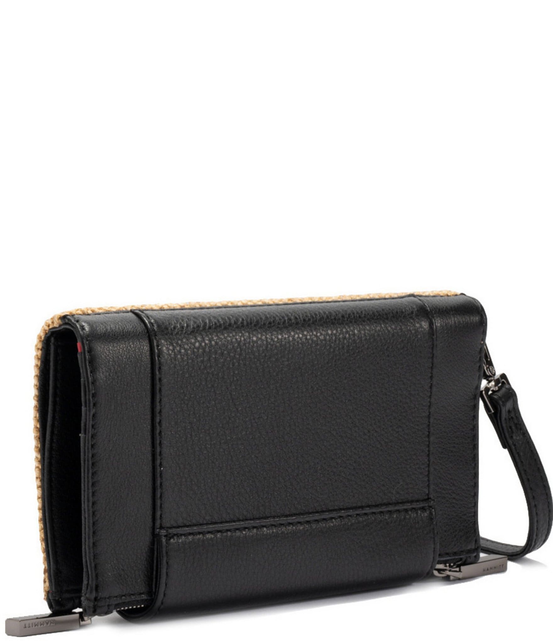 Hammitt Levy Convertible Raffia Wallet Crossbody Bag