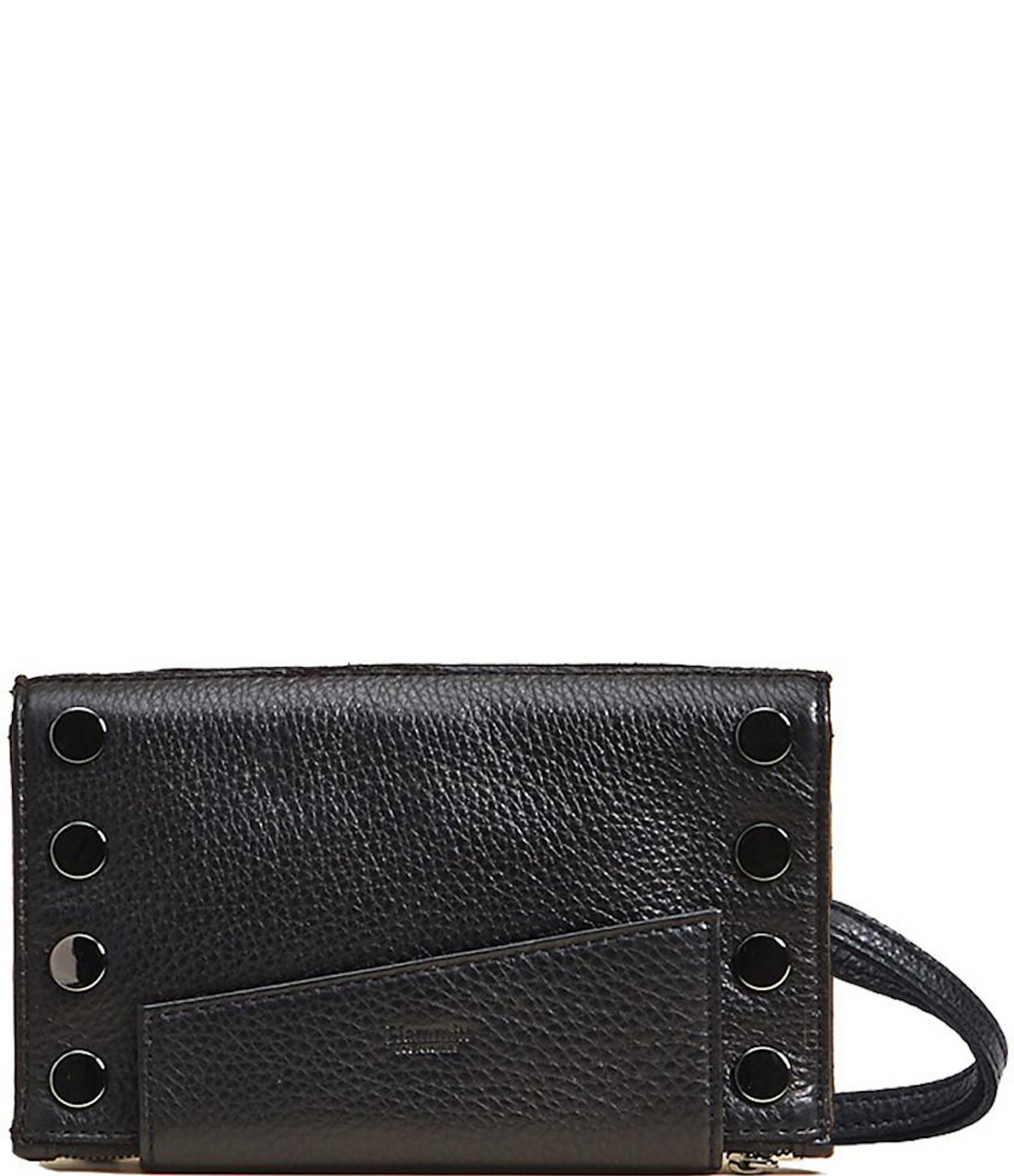 pebbled leather convertible crossbody