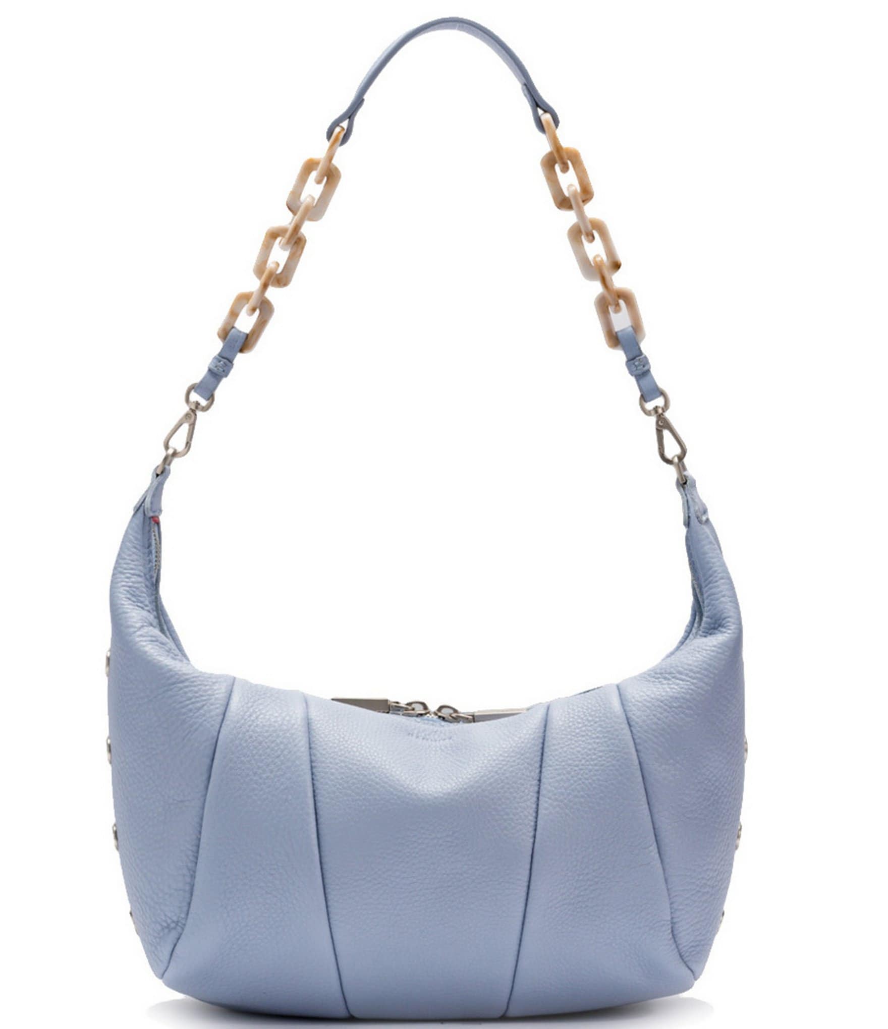 Hammitt Morgan Leather Linked Chain Shoulder Bag | Dillard's