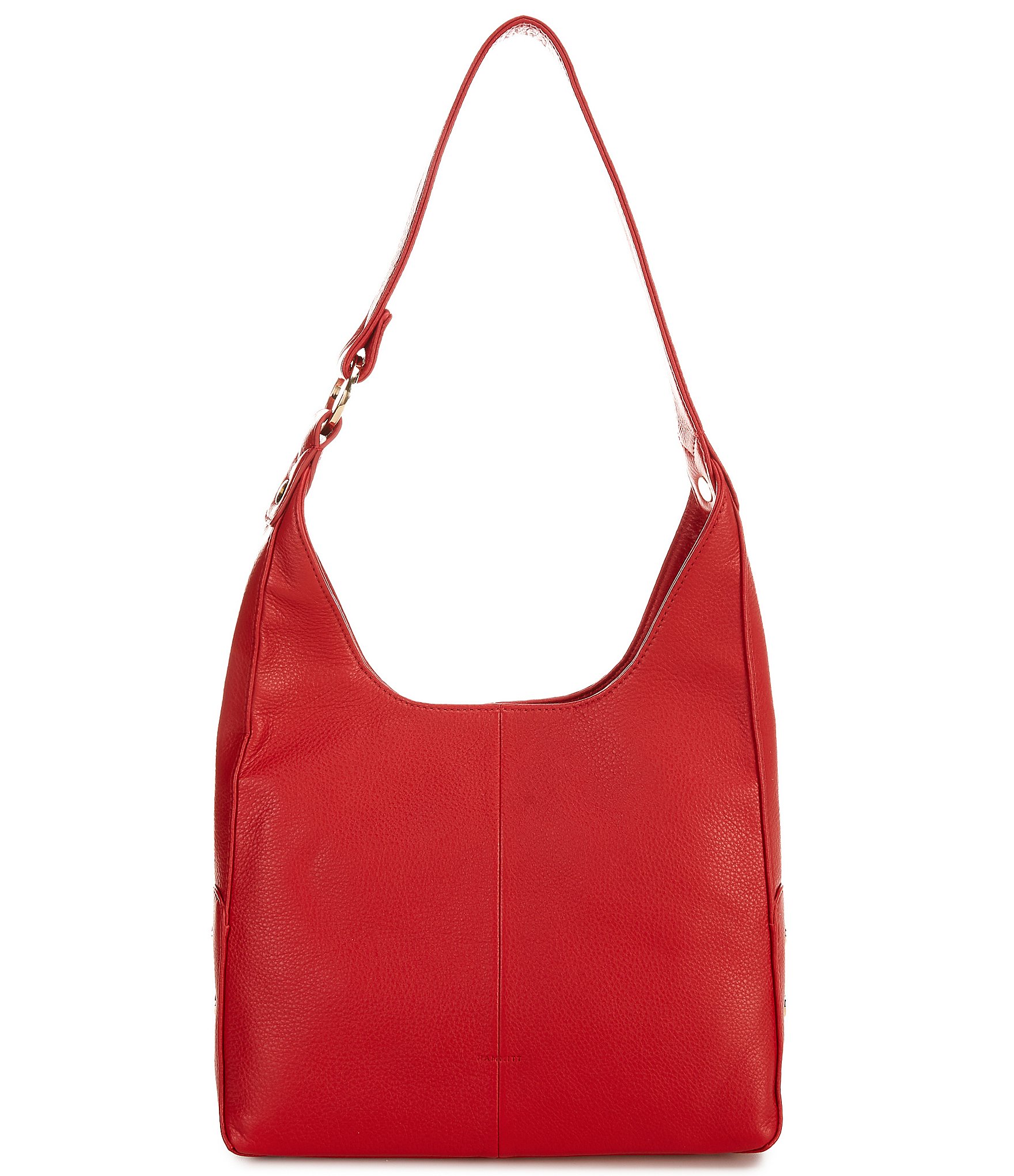 Hammitt Tim Medium Pebble Leather Gold Stud Shoulder Bag