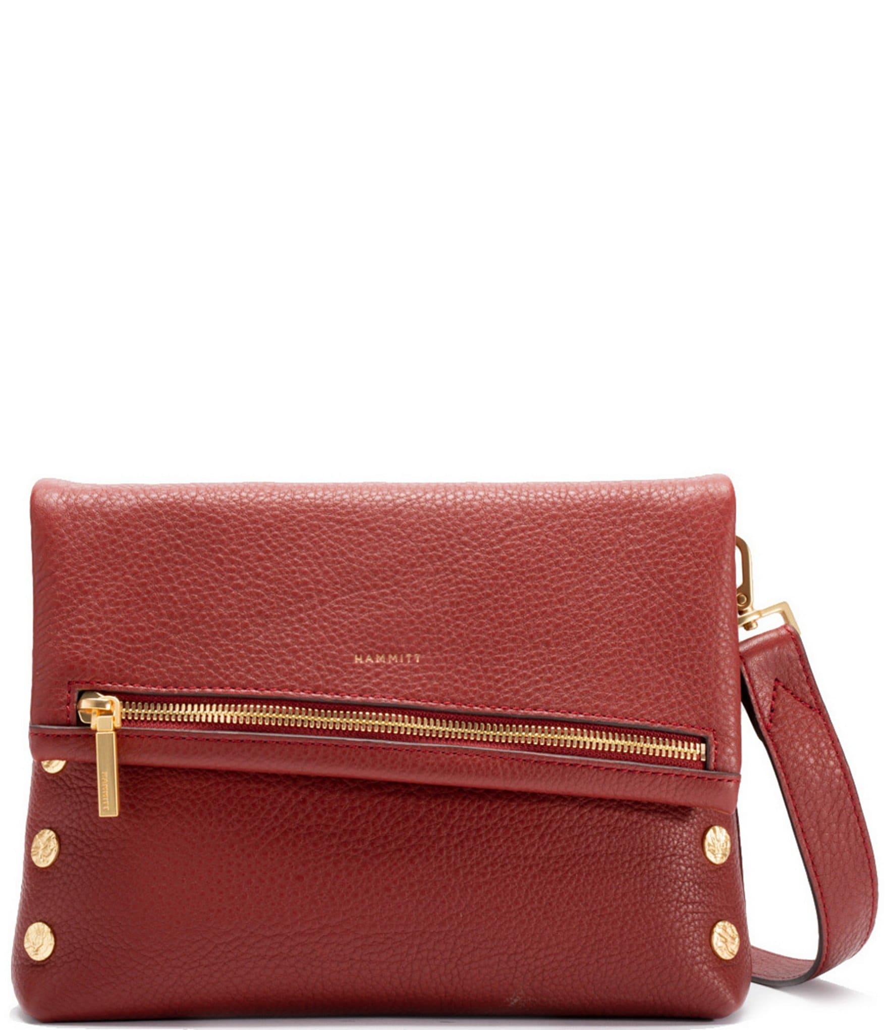 Hammitt VIP Medium Studded Leather Crossbody Bag | Dillard's