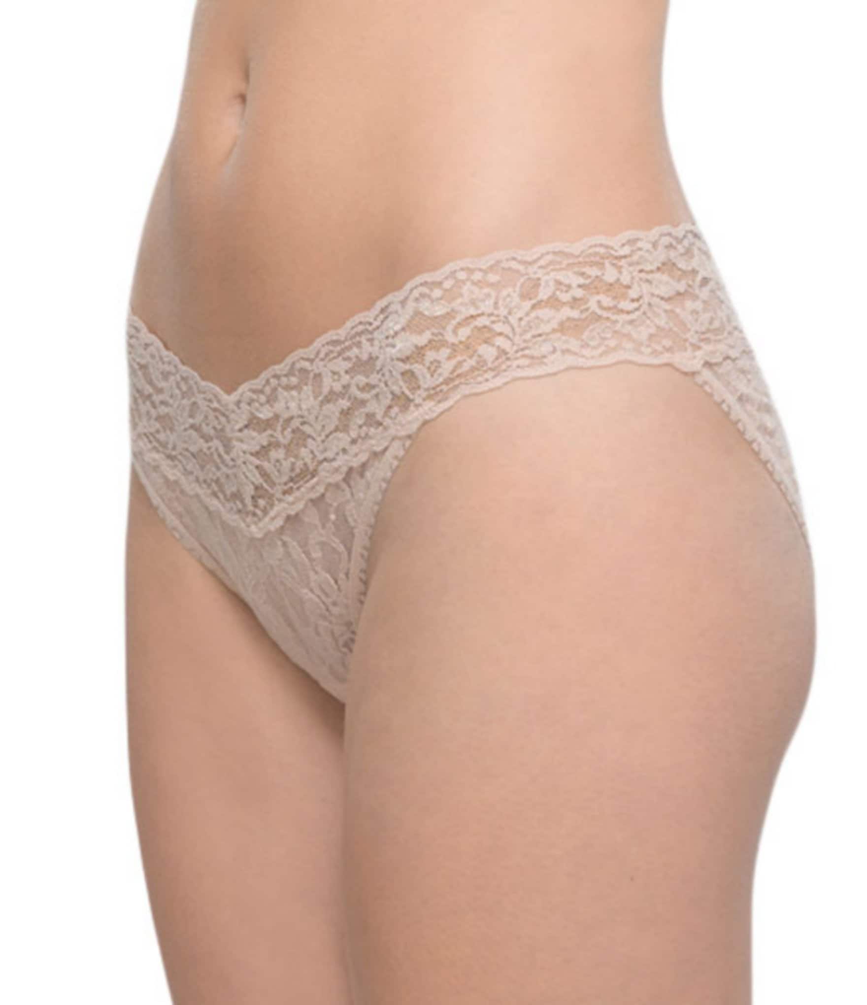 GB Juniors Seamed Lace Thong