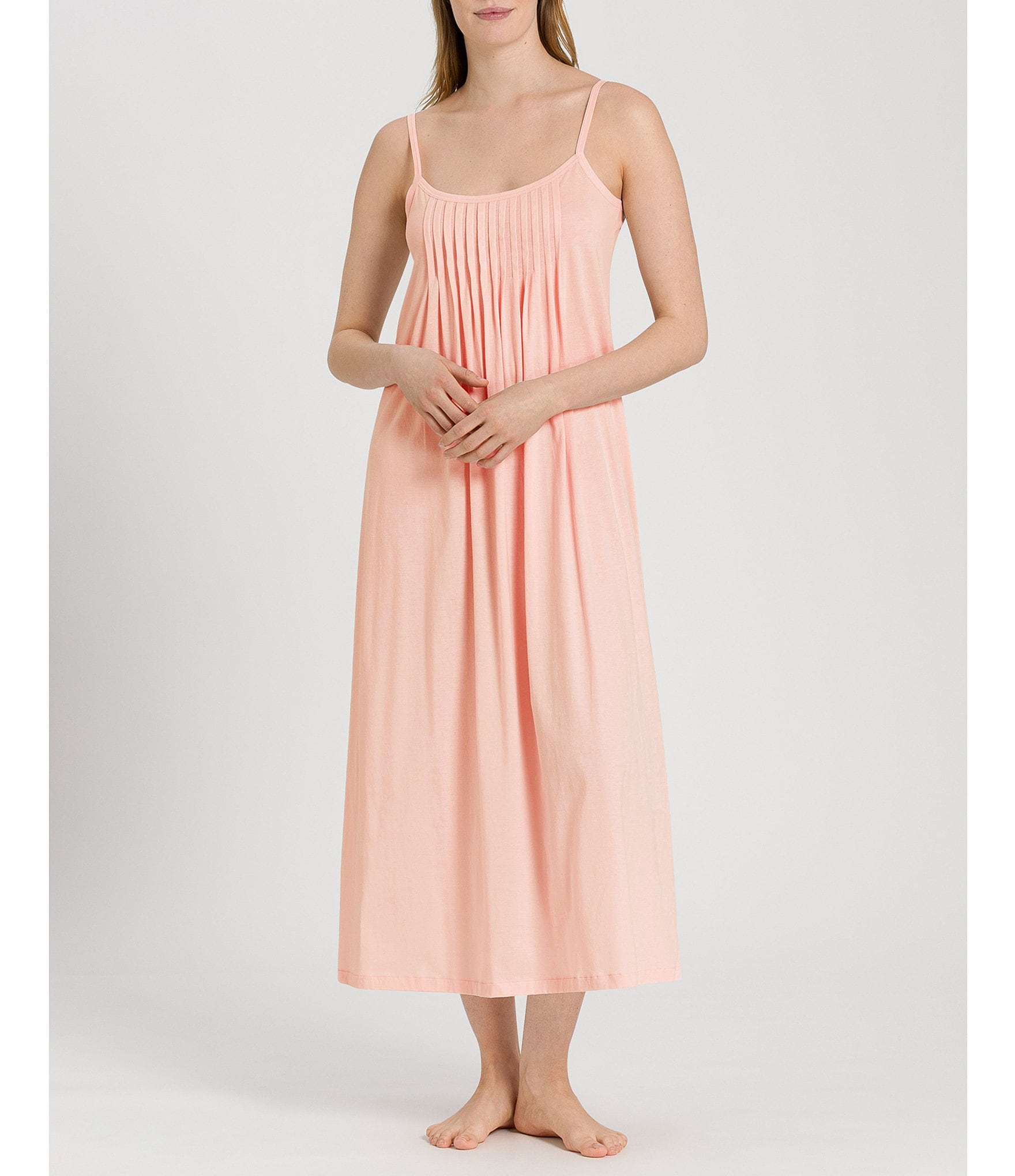 cotton knit sleeveless nightgown Hot Sale - OFF 56%