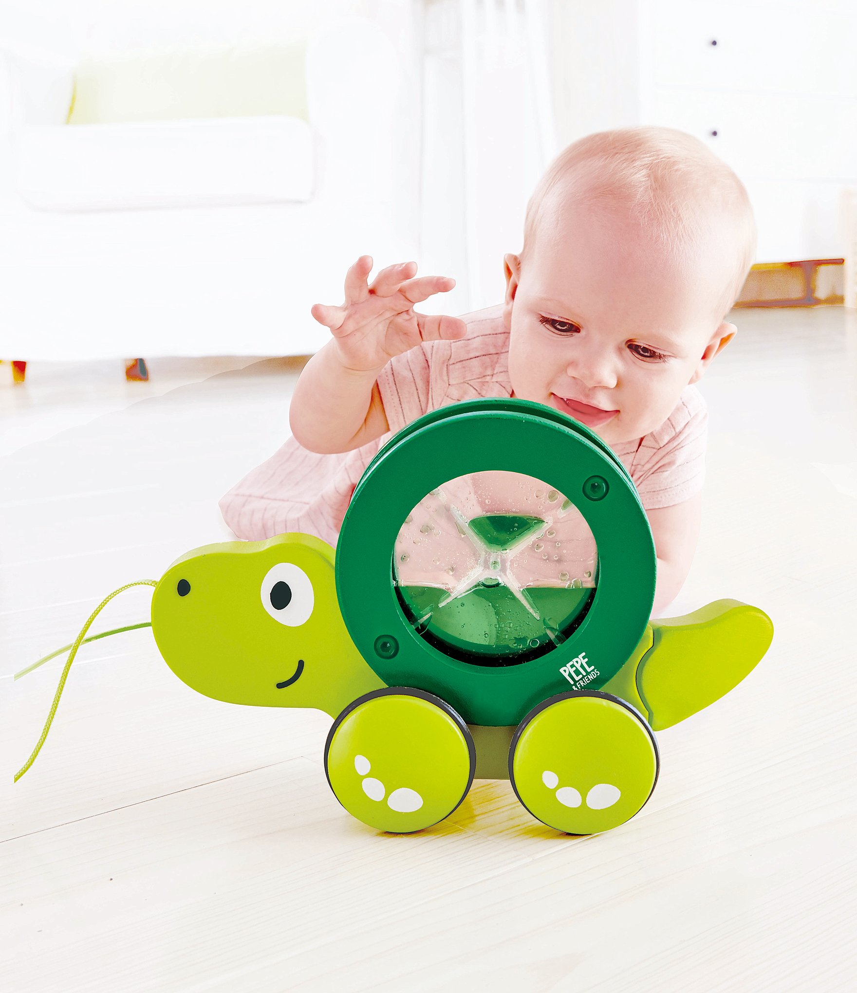 Hape Tito the Turtle Pull Along Toy