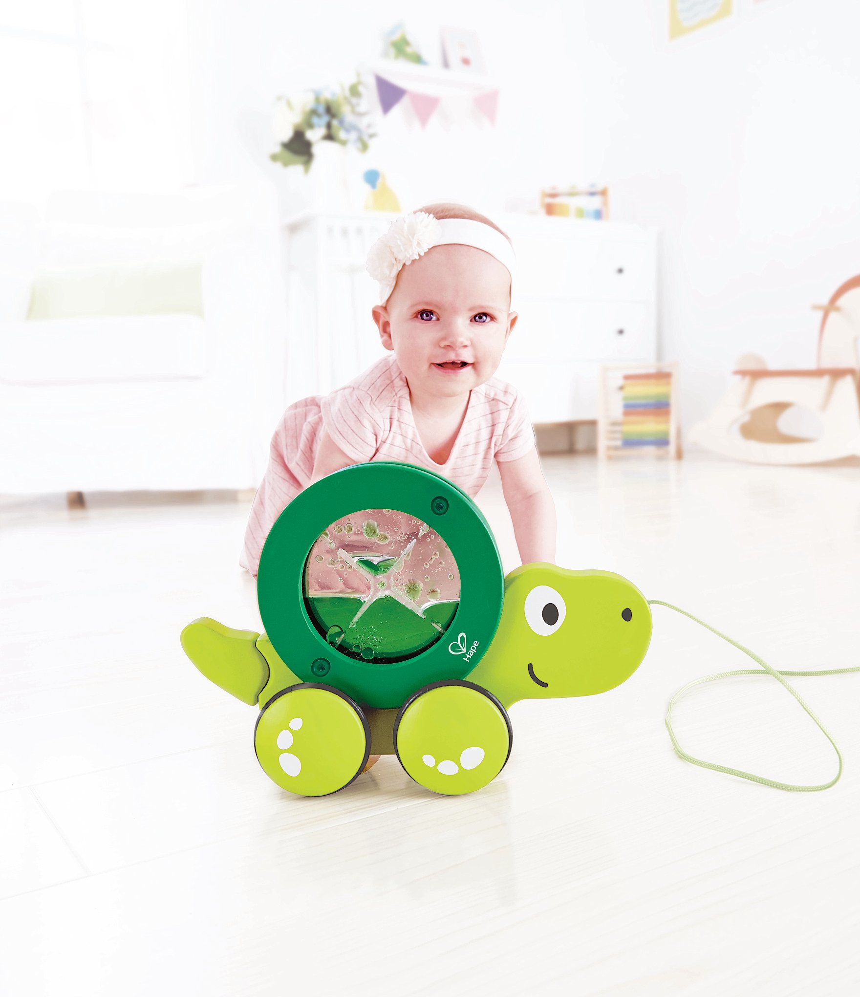 Hape Tito the Turtle Pull Along Toy