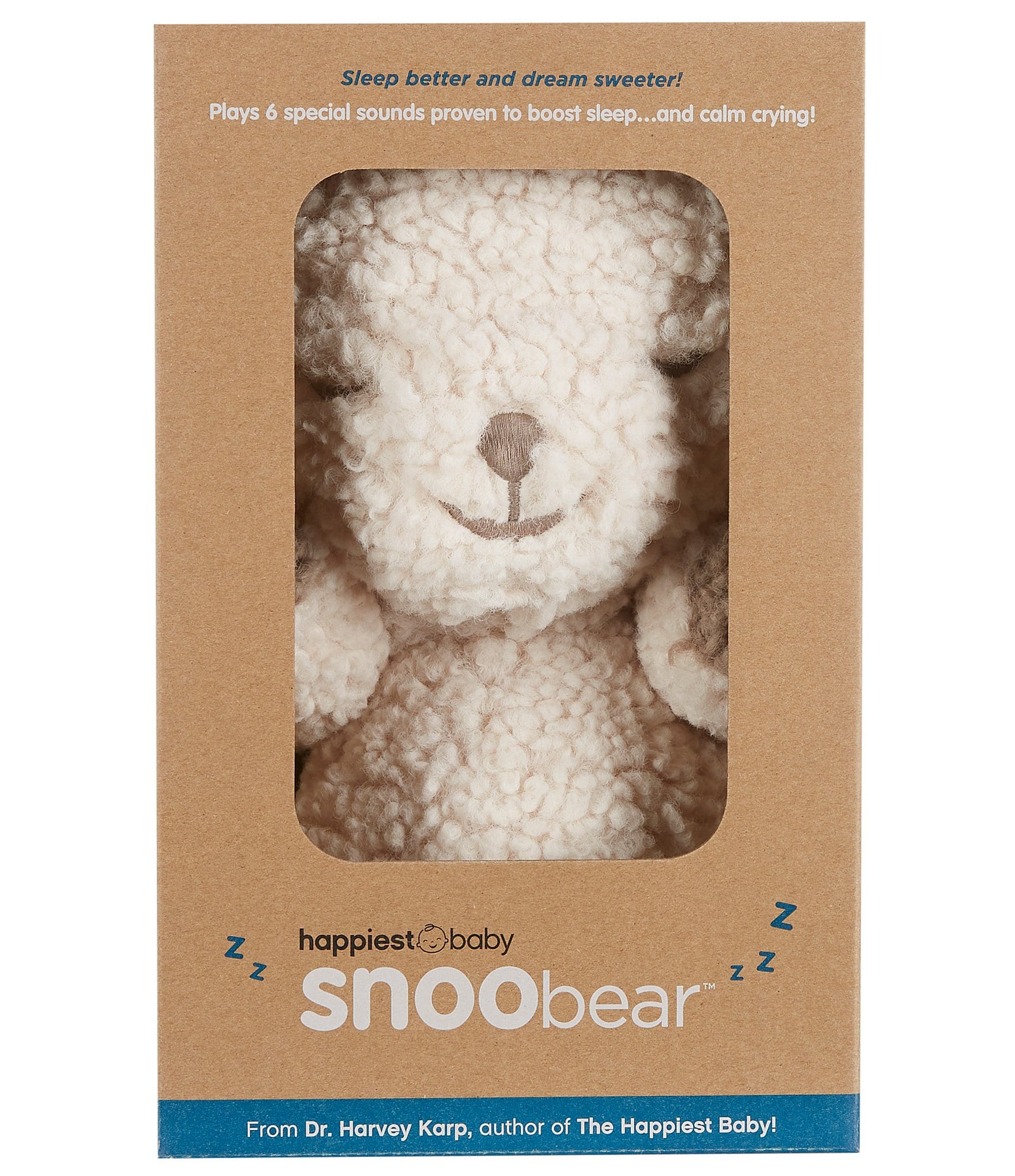 Happiest Baby SNOOBear® 3-in-1 White Noise Lovey