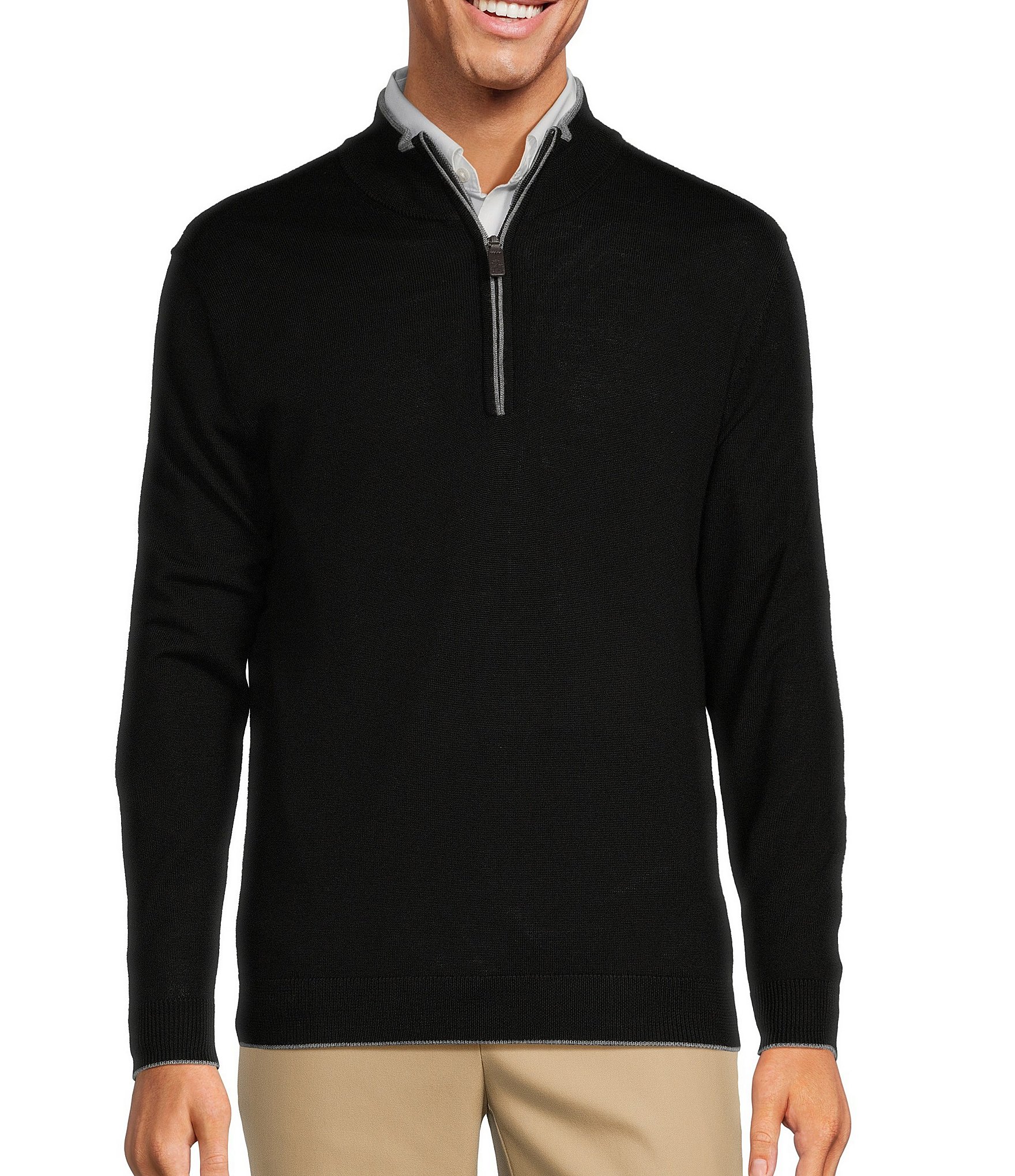 Black Tall Sweaters & Pullovers & Men\'s | Dillard\'s Big