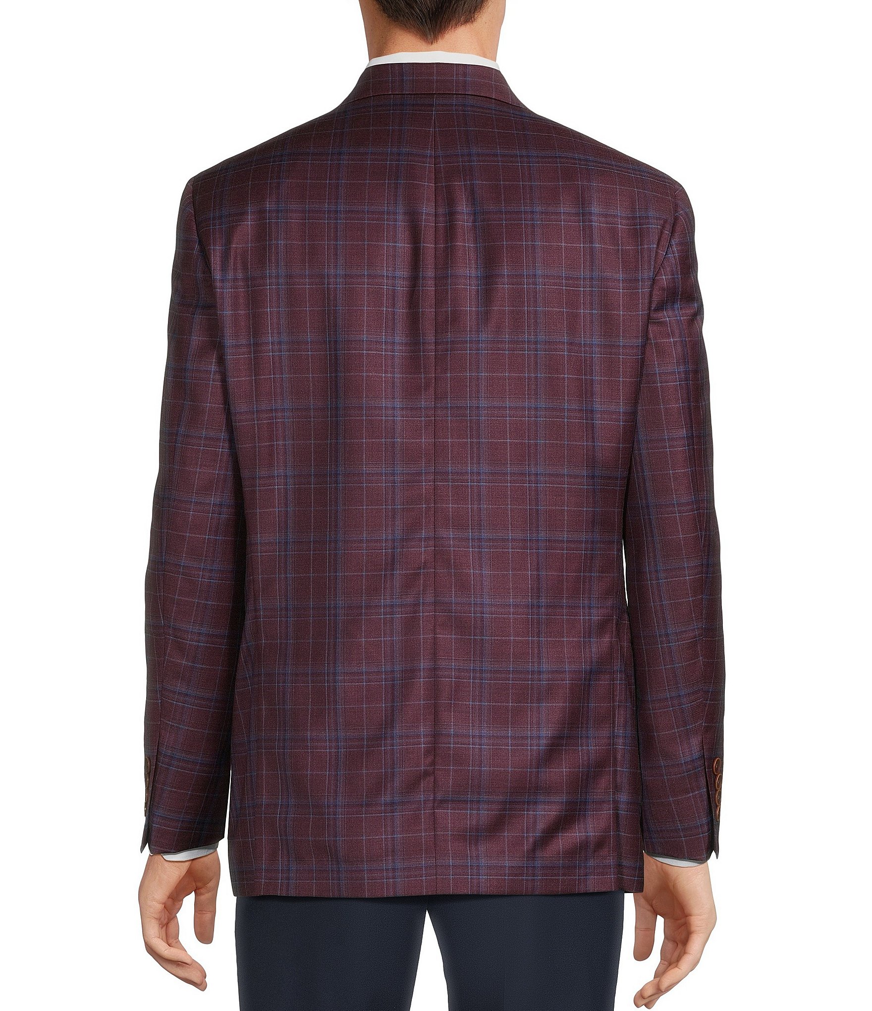 Hart Schaffner Marx Chicago Classic Fit Plaid Sport Coat