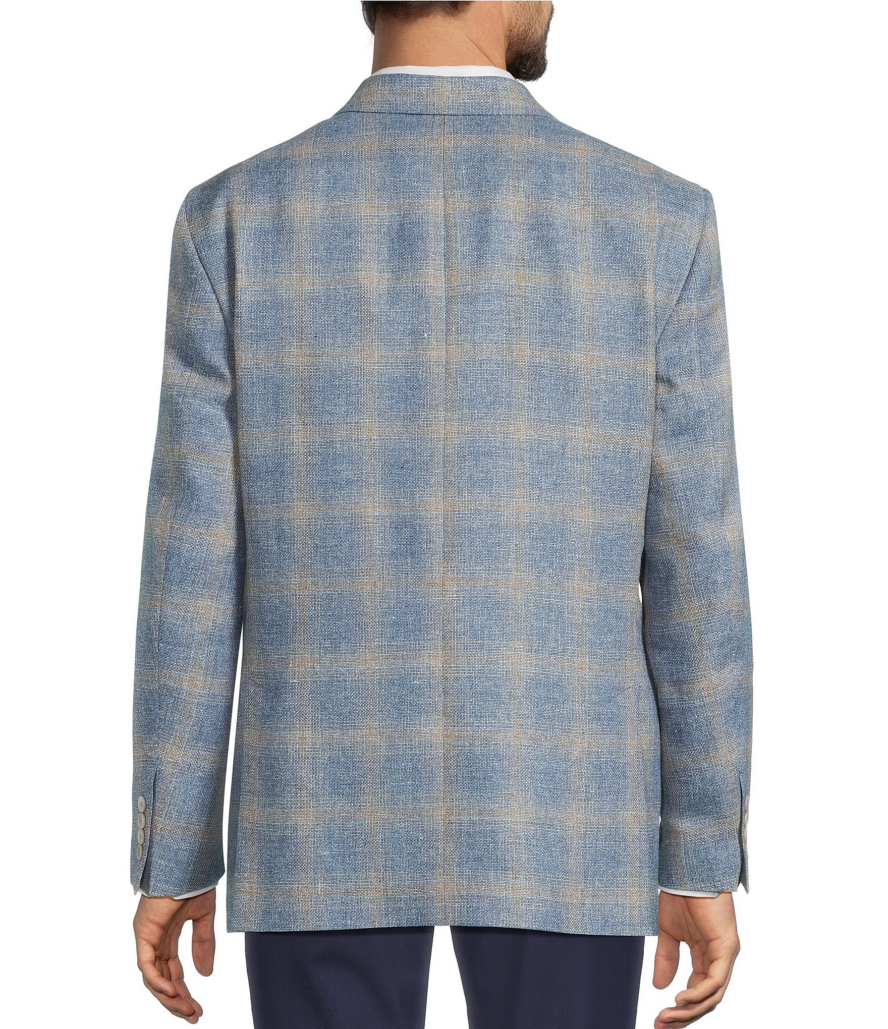 Hart Schaffner Marx Chicago Classic Fit Plaid Sport Coat